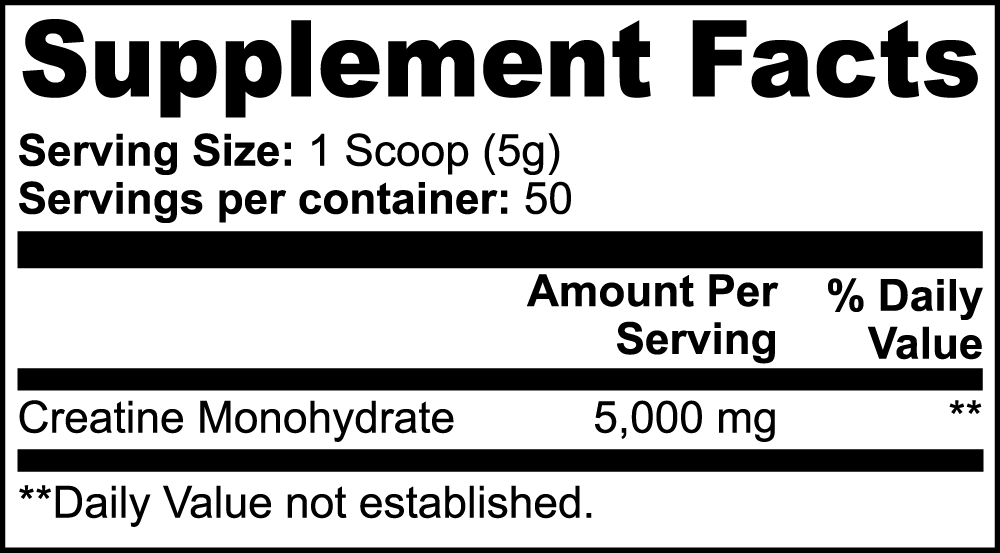 Triumph Supplements® Creatine Monohydrate
