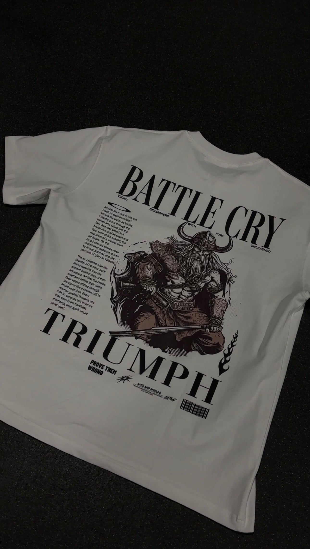 Battle Cry Oversized Tee