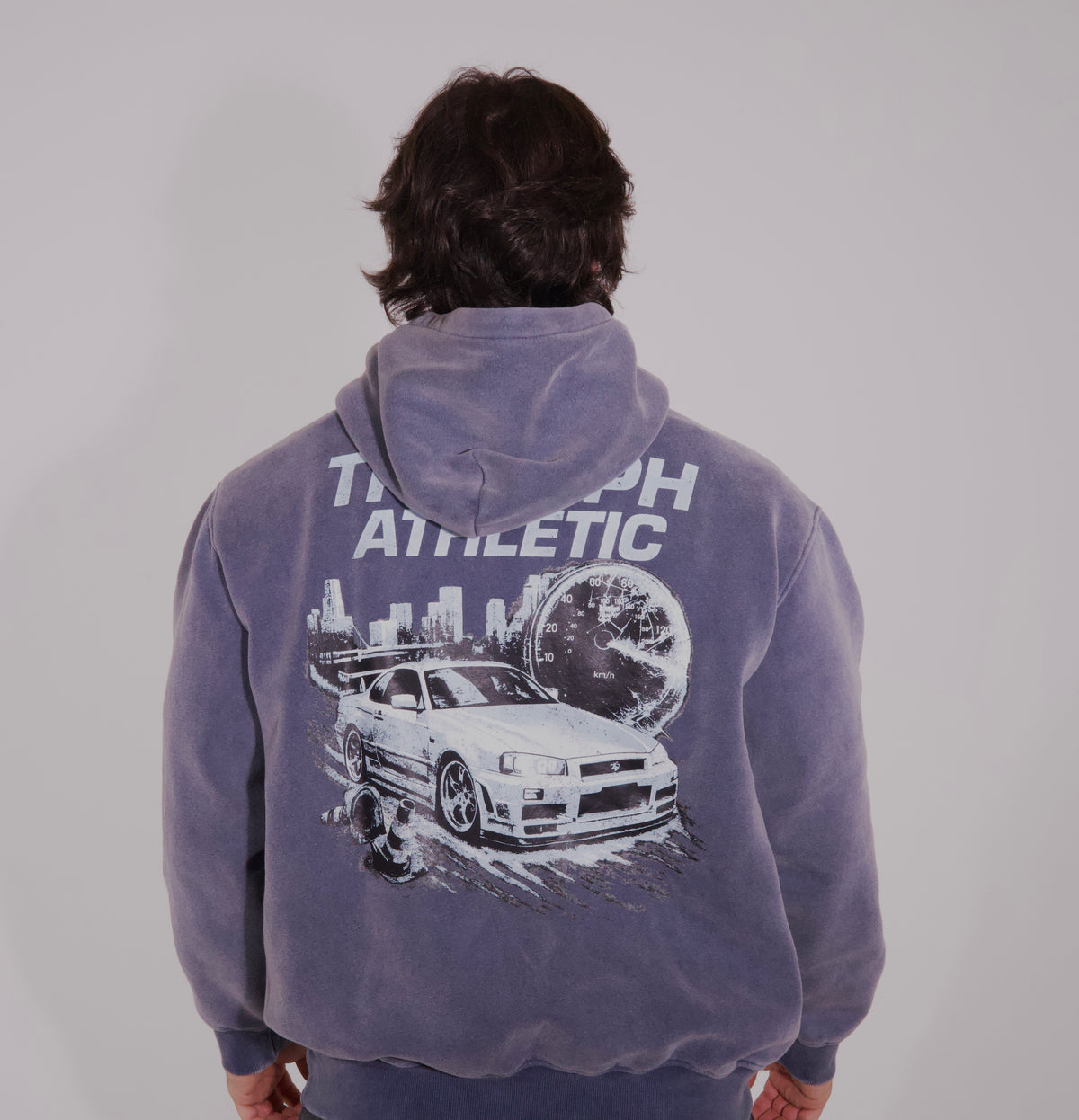 Gauge Fleece Oversized Hoodie