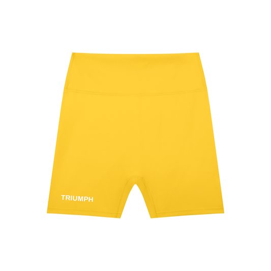 Block High Waisted Scrunched Shorts