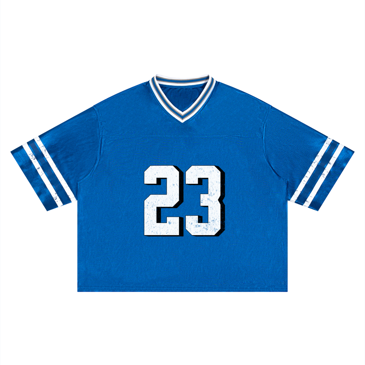 Boxy Striped Soccer Jersey