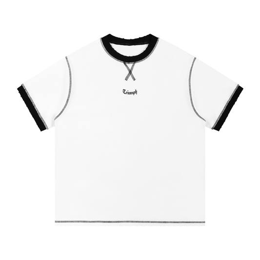 Contrast Stitched Echo Shirt