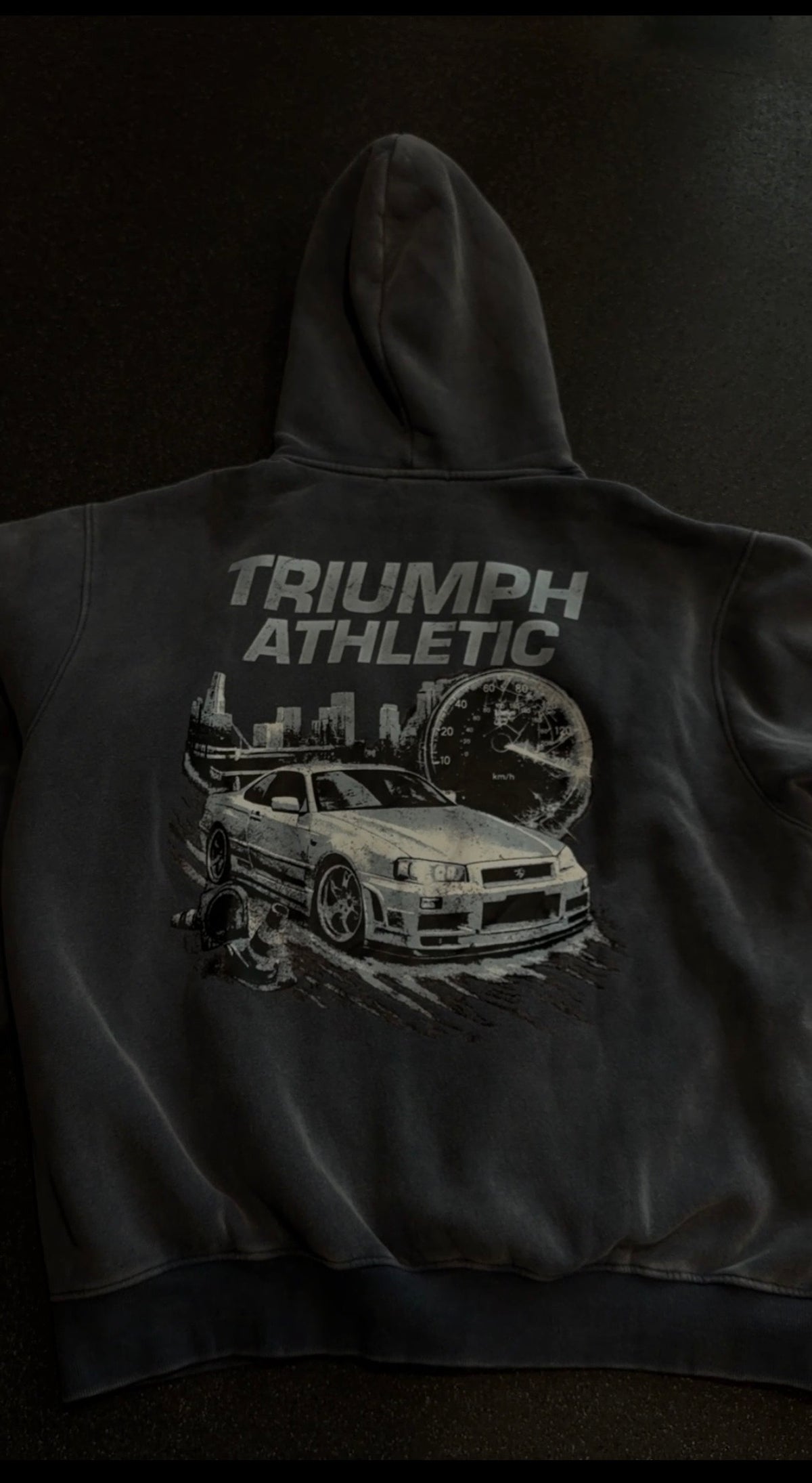 Gauge Fleece Oversized Hoodie