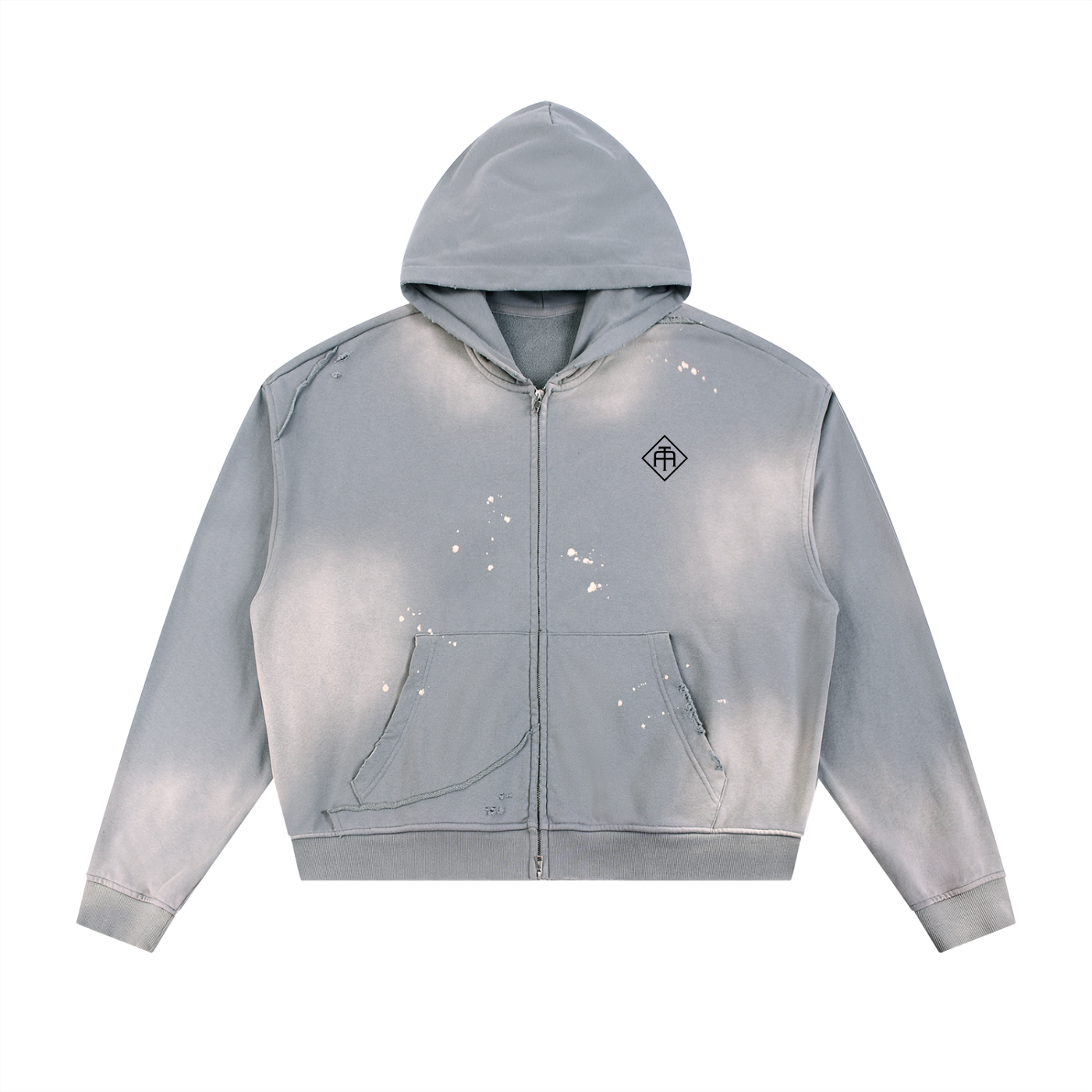 Golden Era Frayed Fleece Hoodie