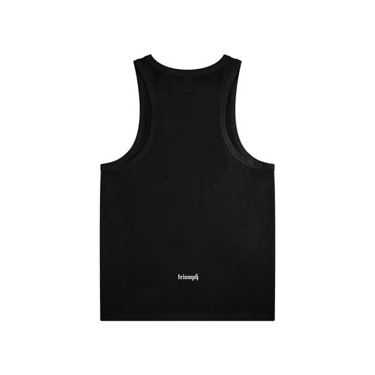 Lost Skull Fitted Tank Top