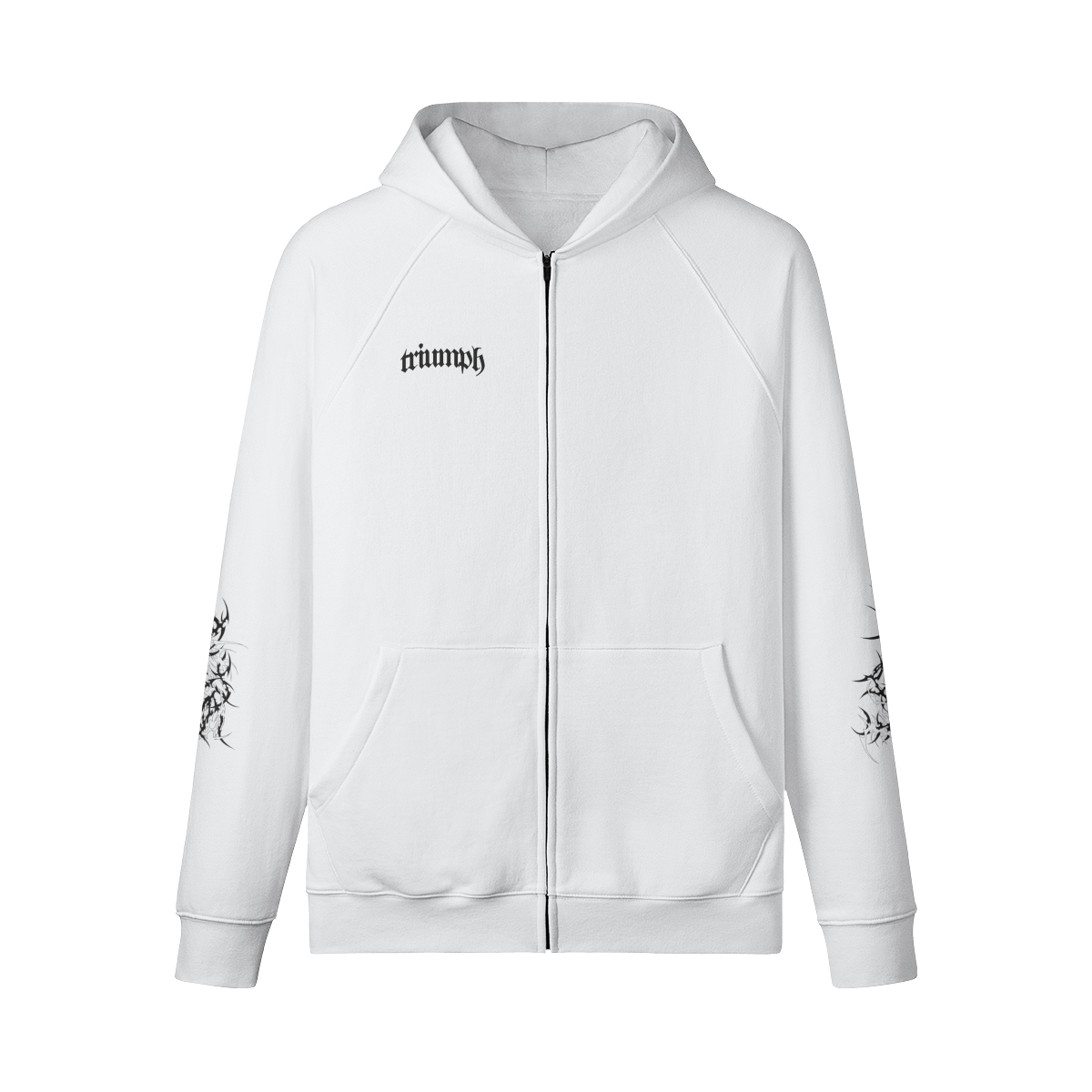 Vendetta Oversized Zip-up Hoodie