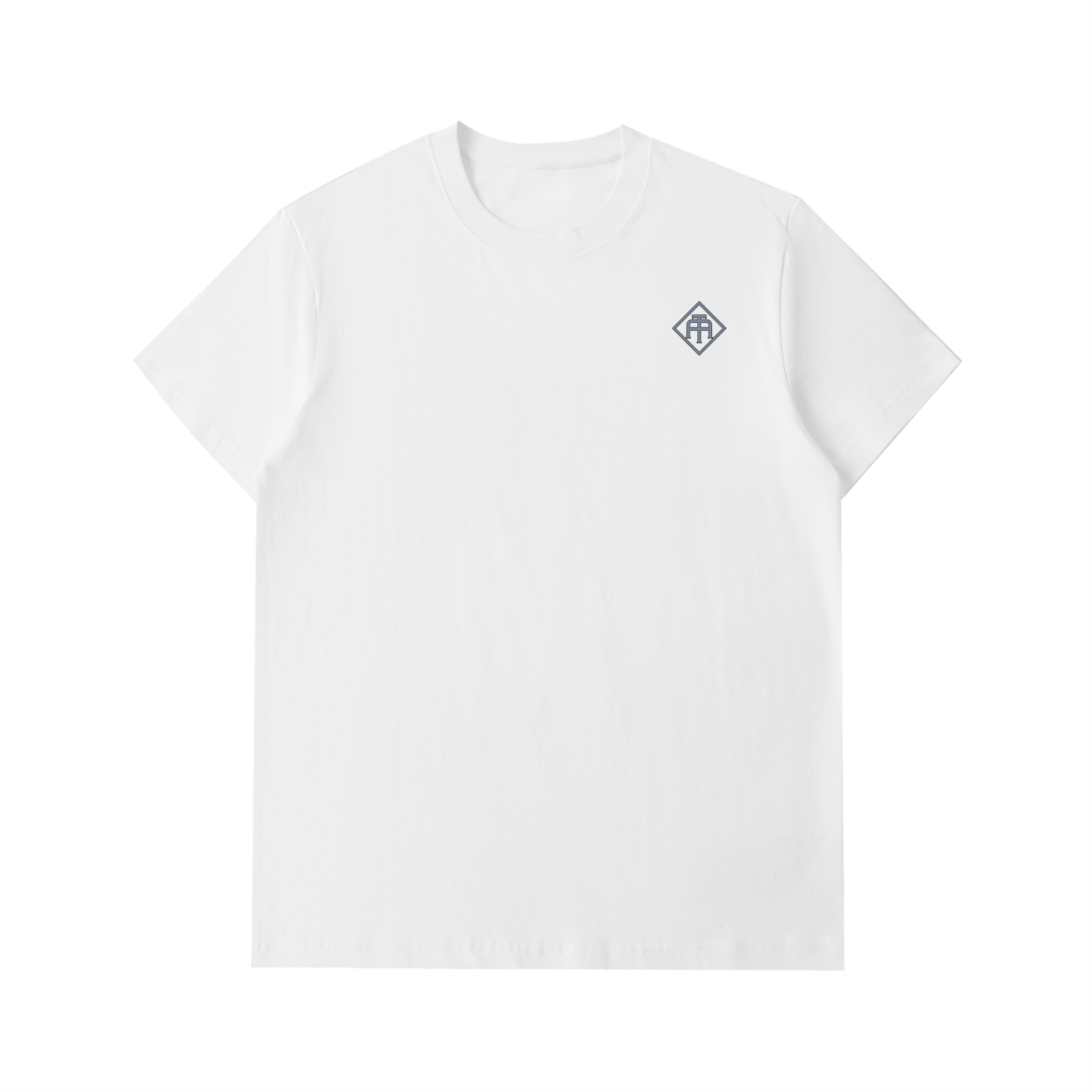 Mentality Heavyweight Tee-Blue