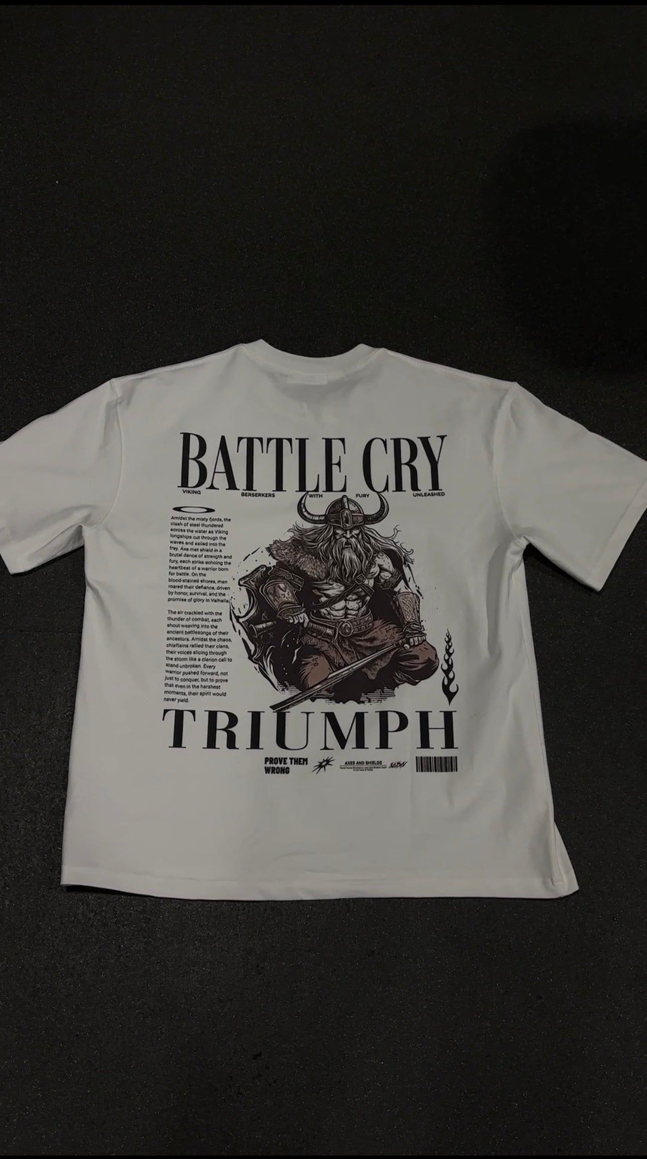 Battle Cry Oversized Tee