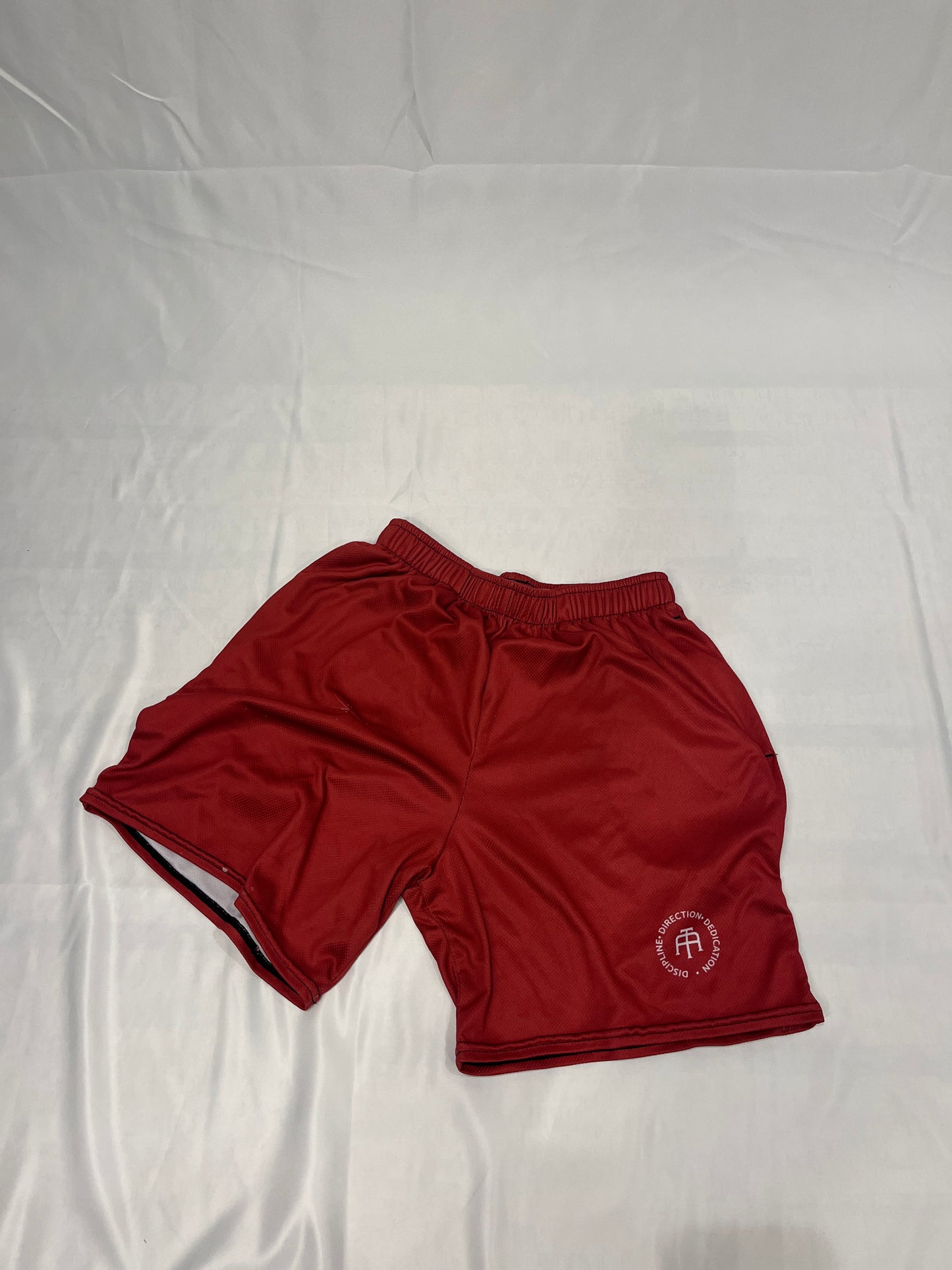 Mesh Shorts-Red