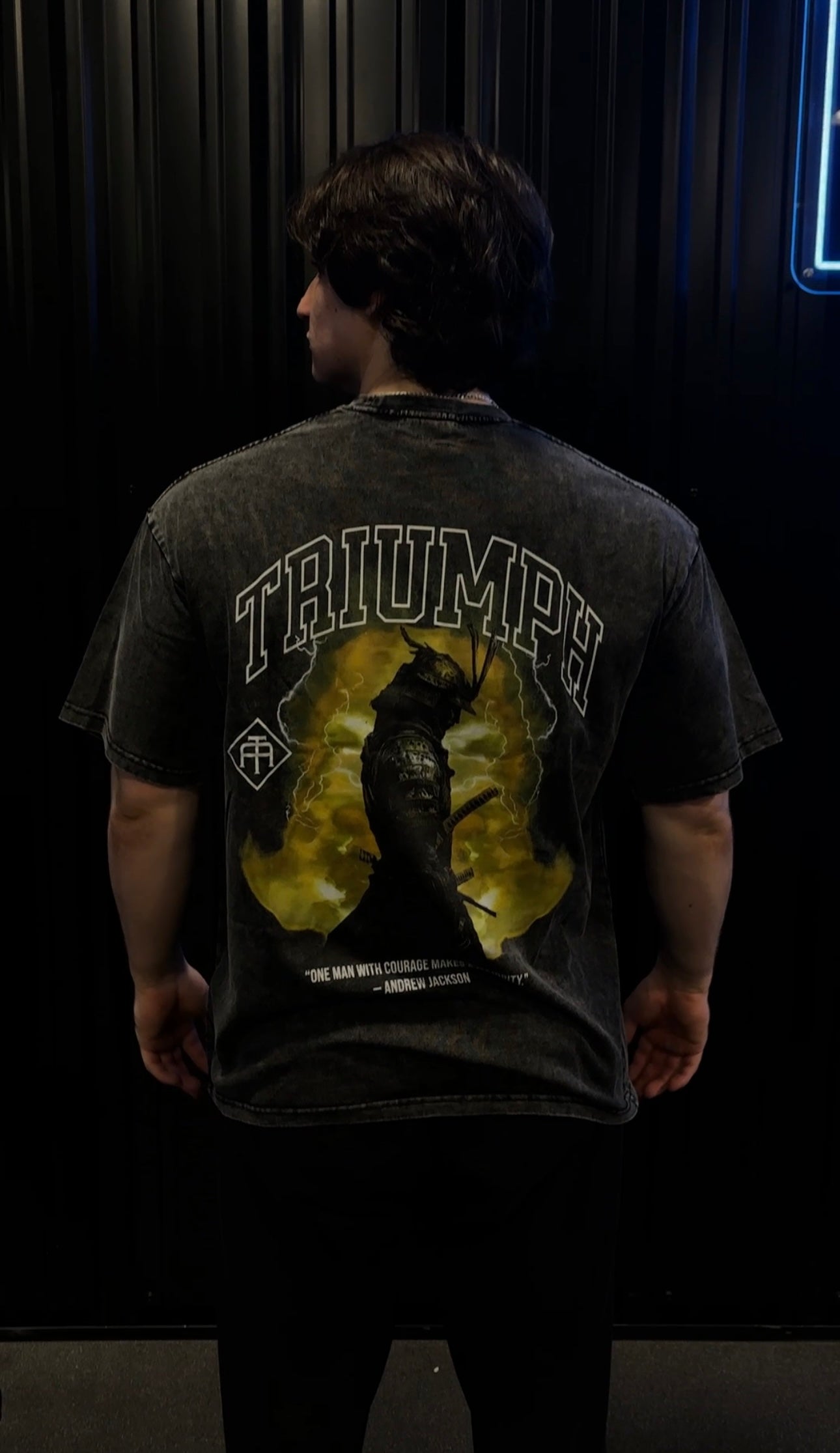 Valor Oversized Tee-Yellow