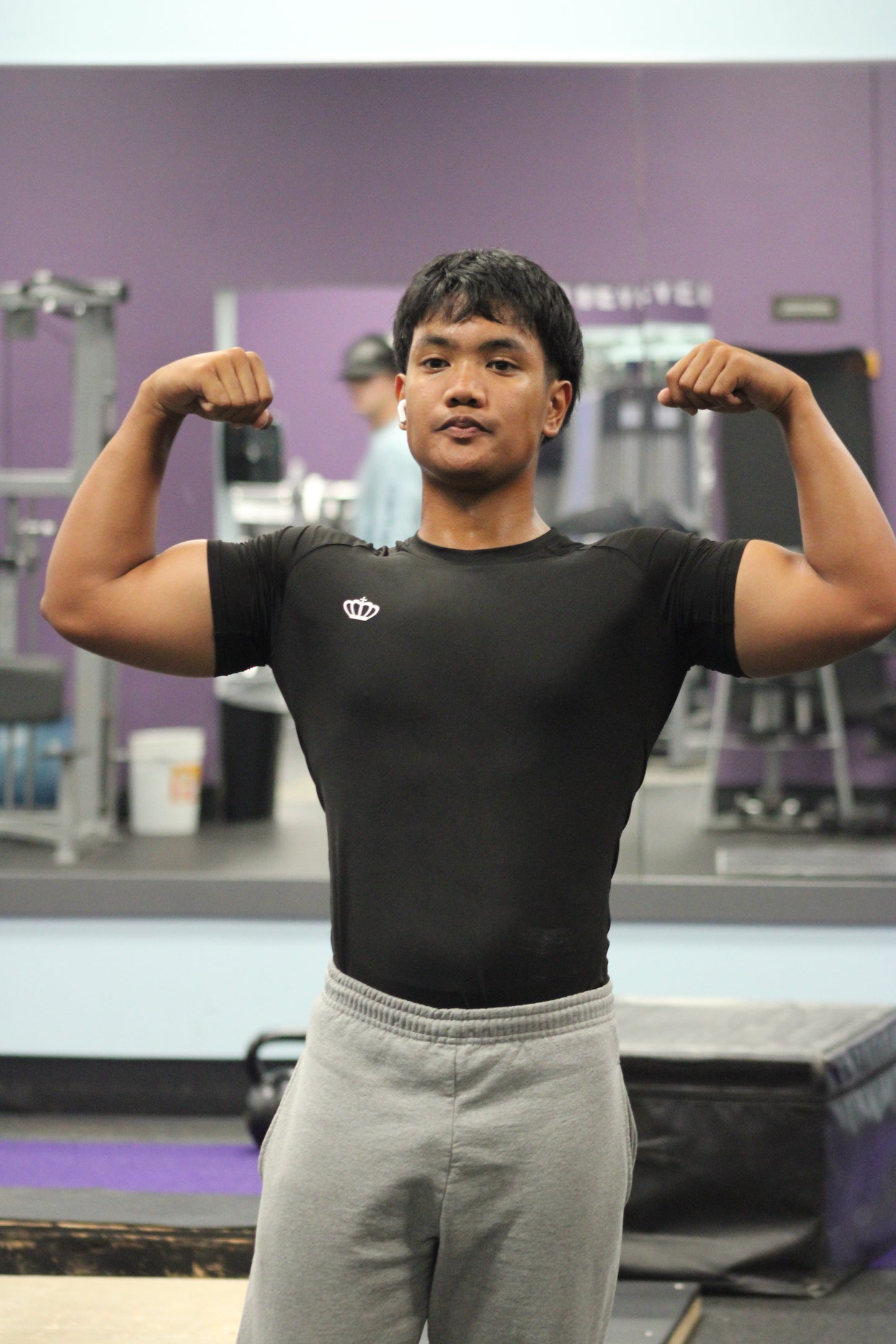 Crown Logo Compression Shirt