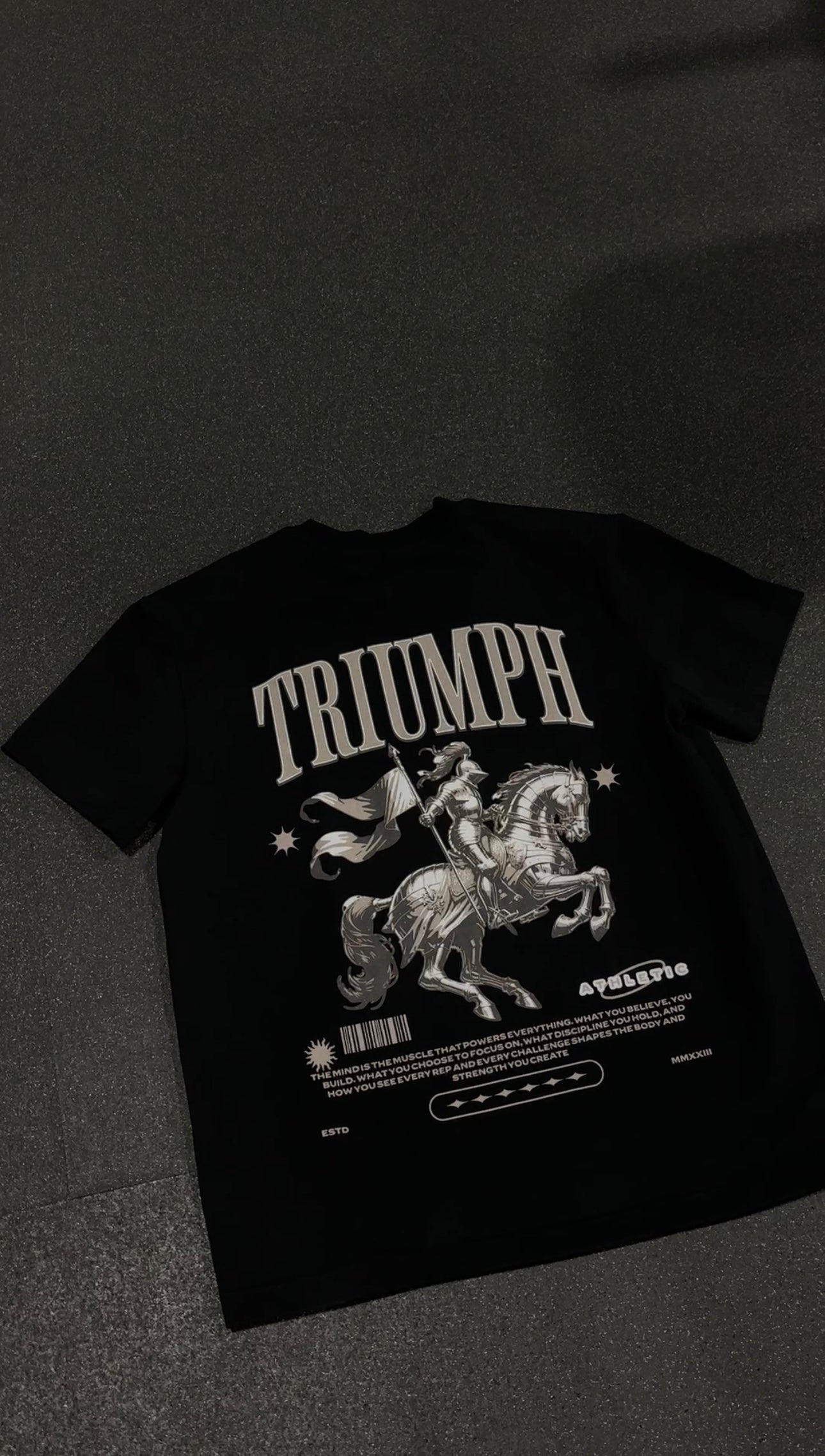 Mentality Heavyweight Tee-Brown