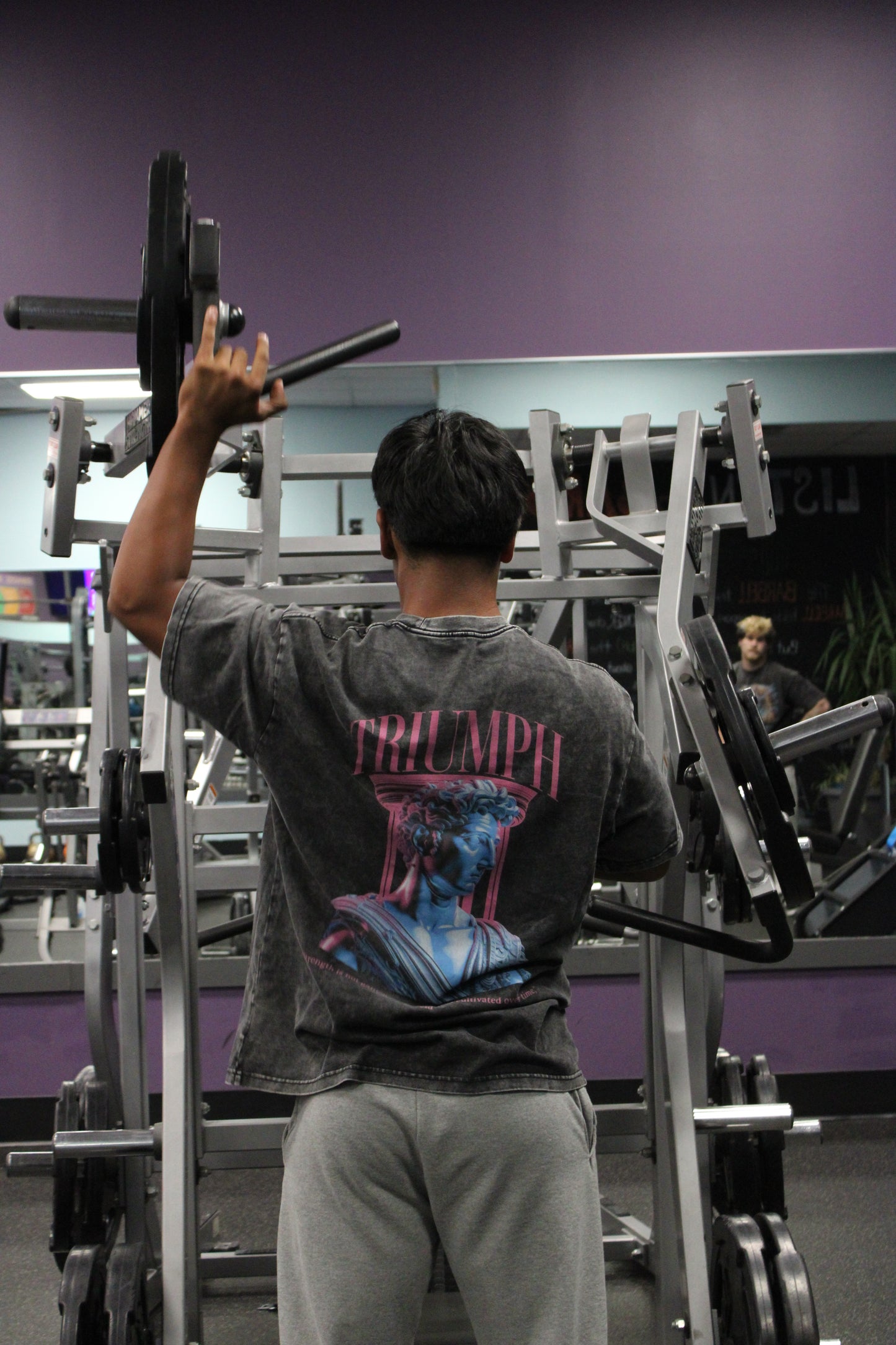 David Acid Washed Oversized Tee