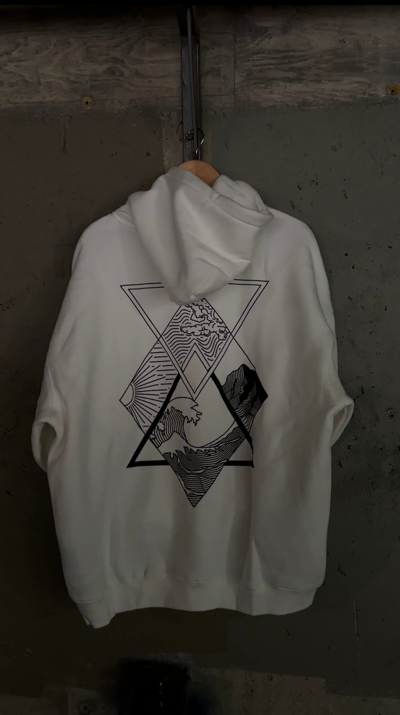 Elemental Oversized Fleece Hoodie