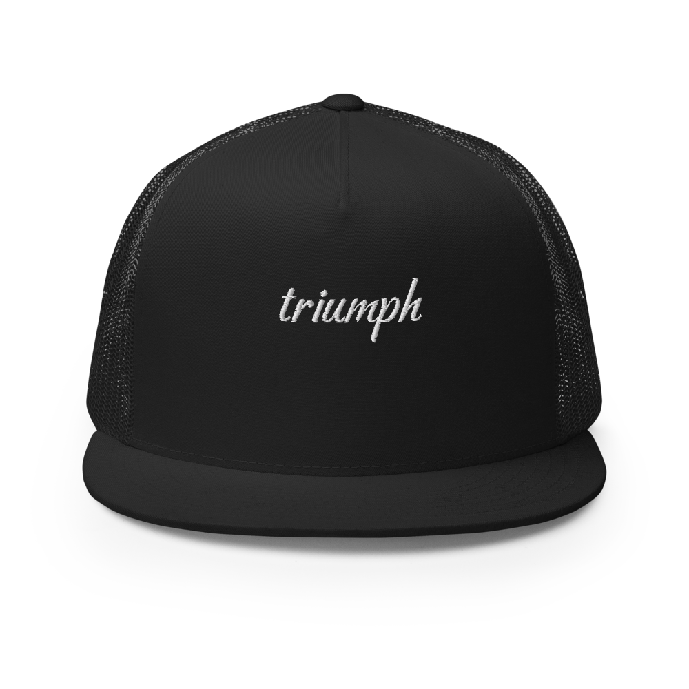 Triumph Flat Brimmed Hat