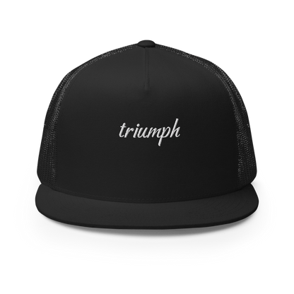 Triumph Flat Brimmed Hat