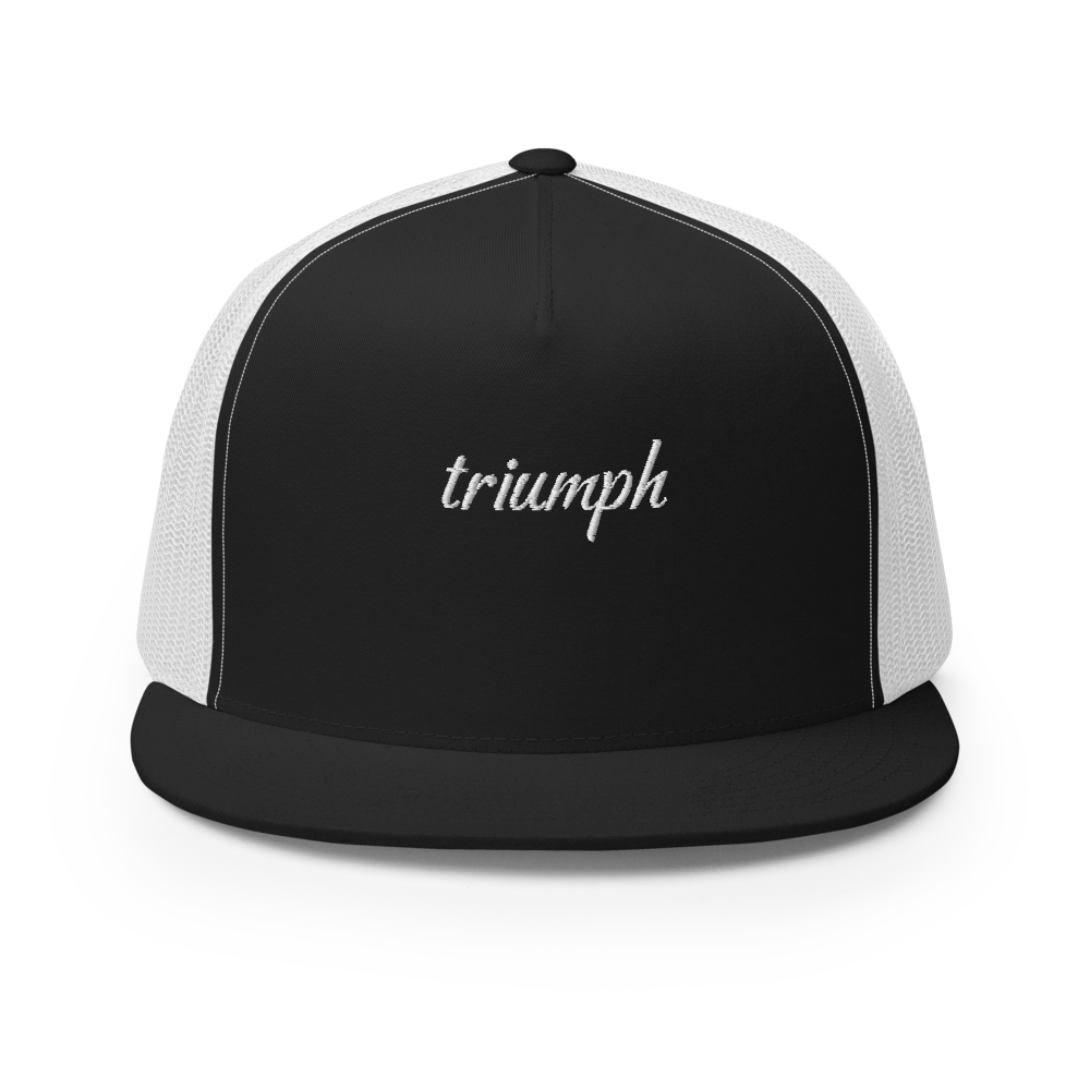 Triumph Flat Brimmed Hat