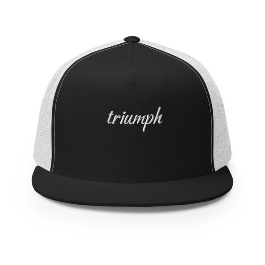 Triumph Flat Brimmed Hat