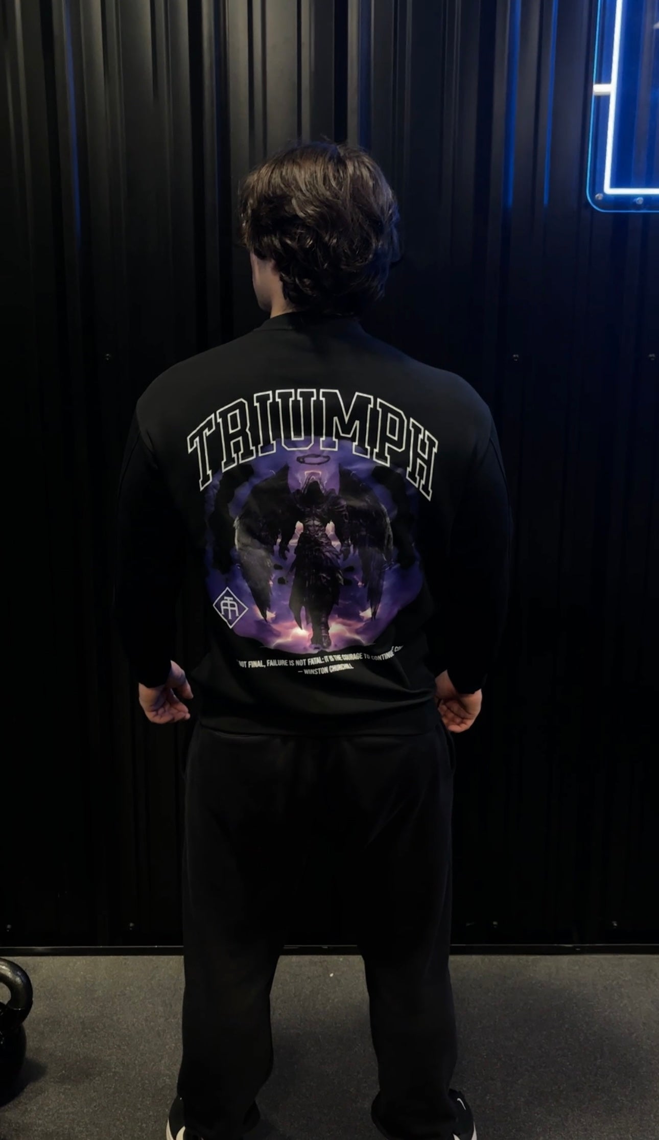Valor Heavyweight Sweatshirt-Purple