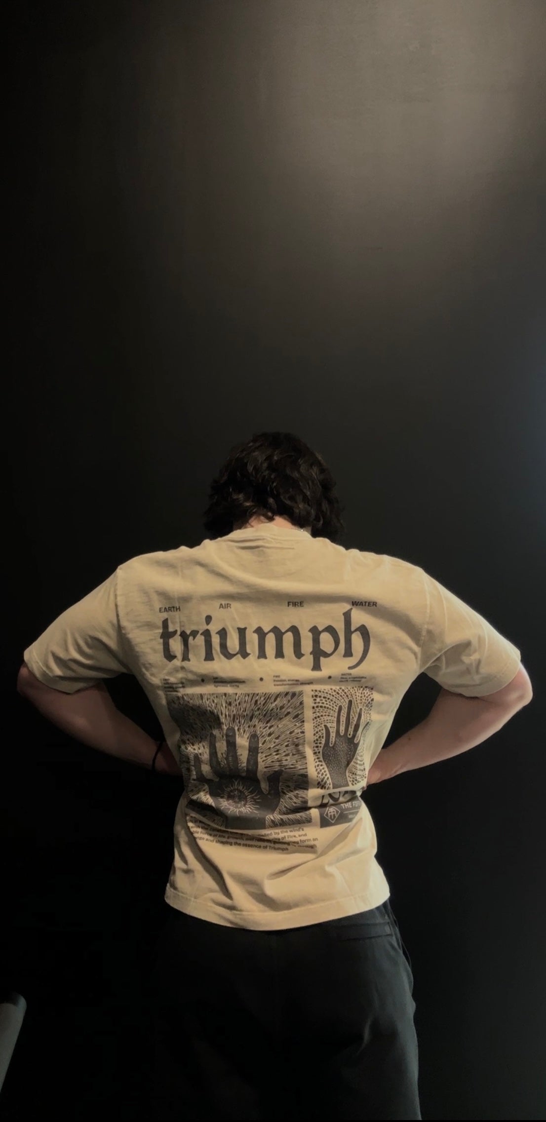 Elemental Acid Washed Oversized Tee