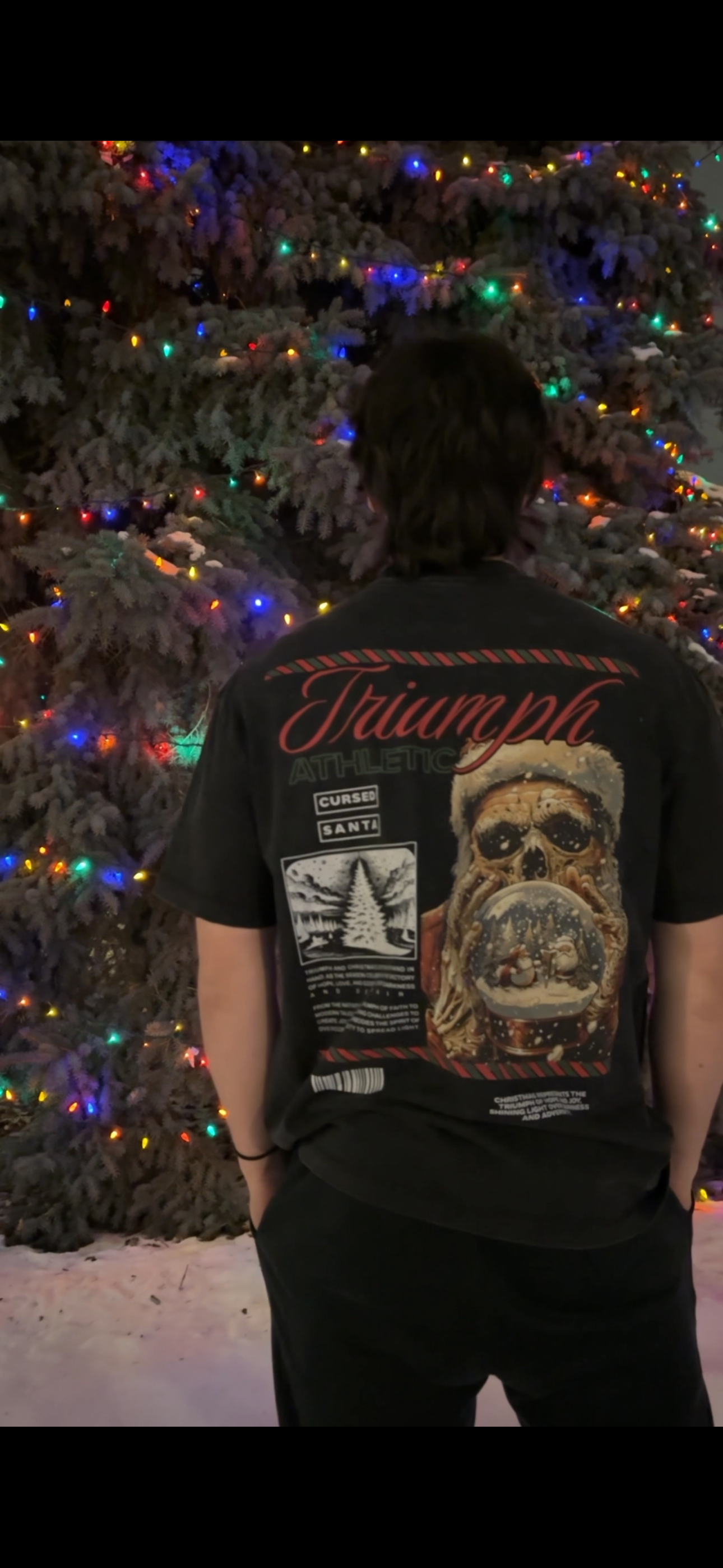 Festive Oversized Tee-2024