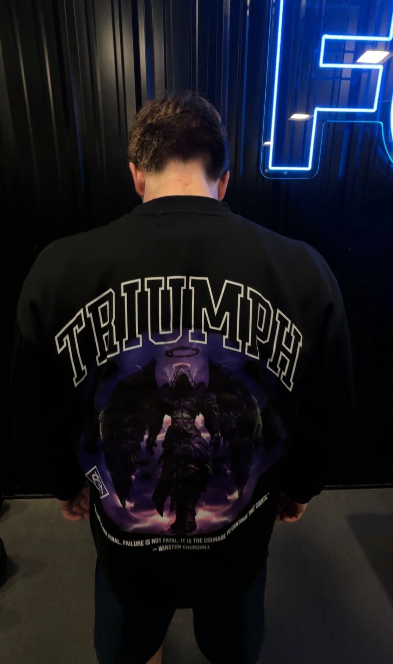 Valor Heavyweight Sweatshirt-Purple