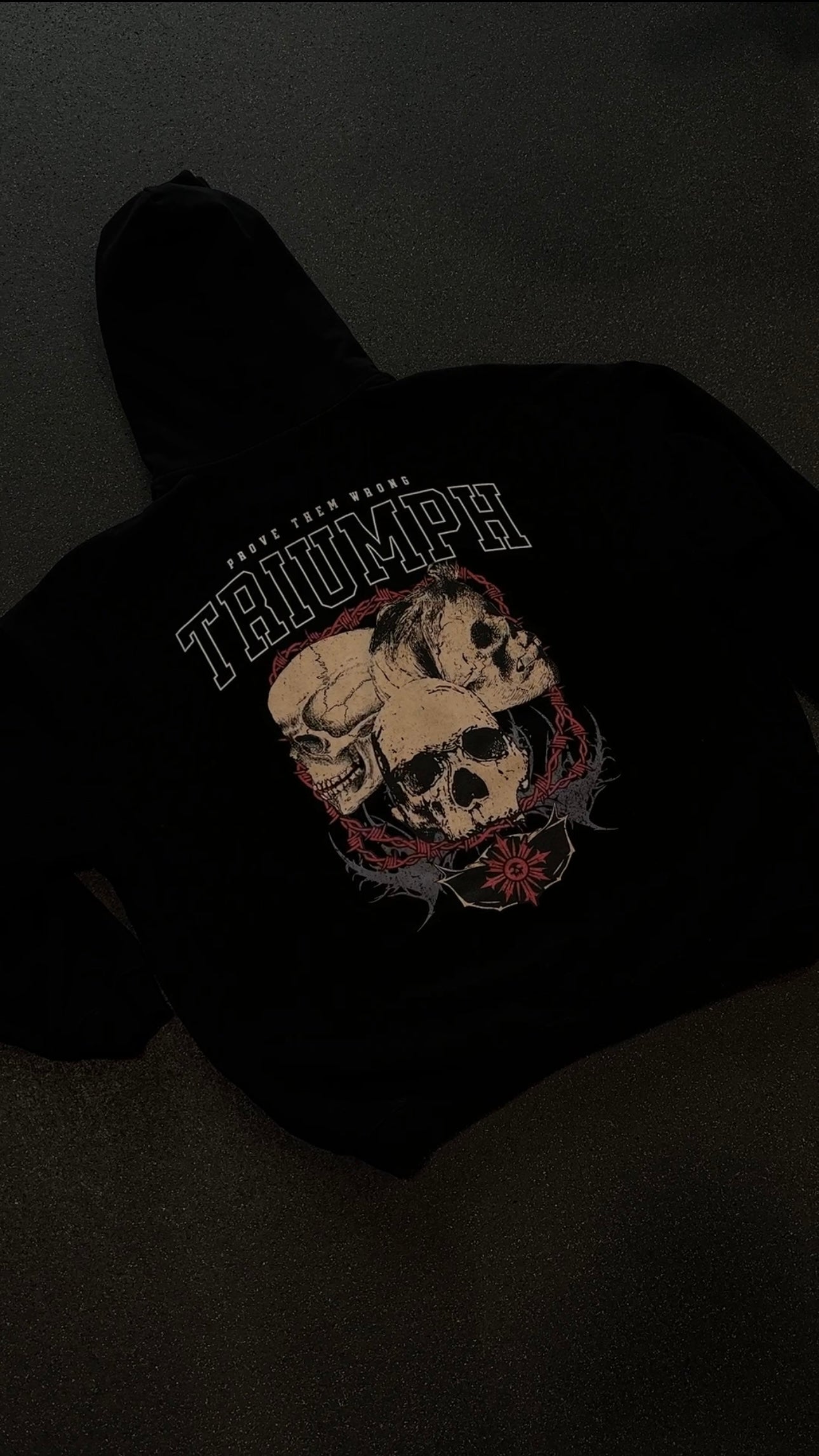 Trinity of Death Heavyweight Hoodie