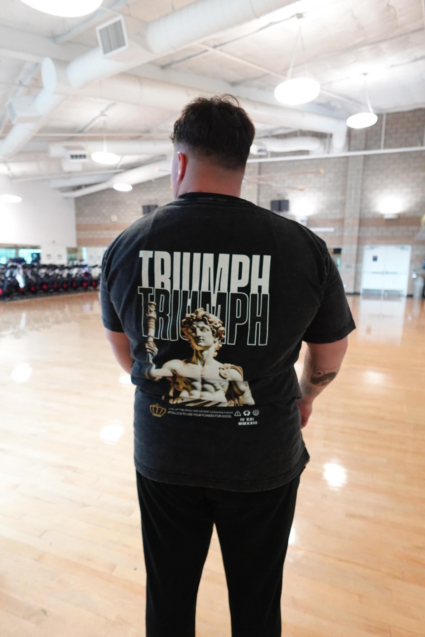 Apollo Oversized Acid Washed Tee