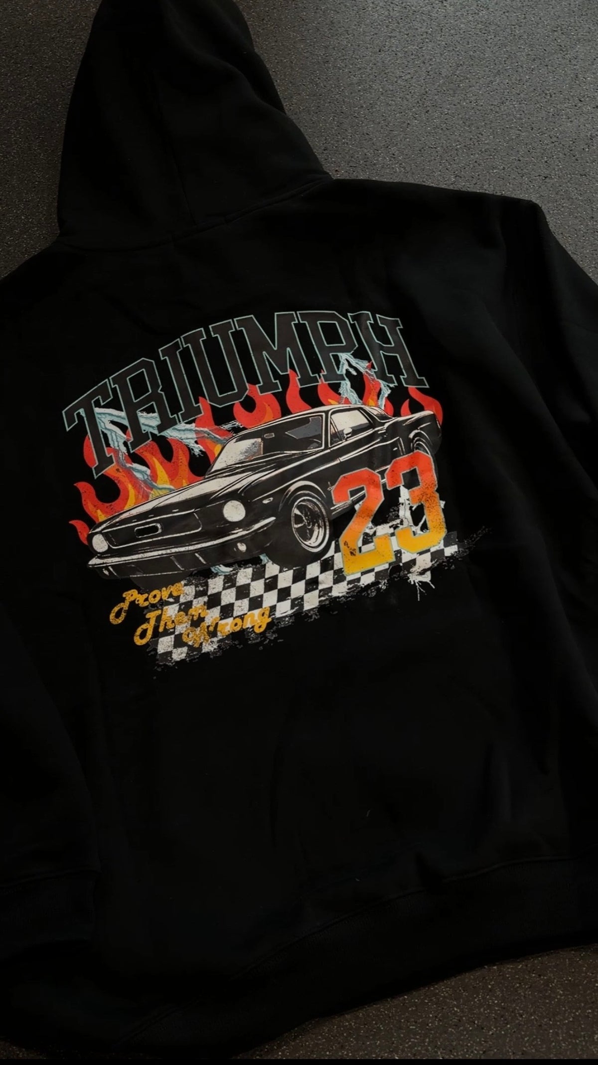 Mustang Oversized Hoodie