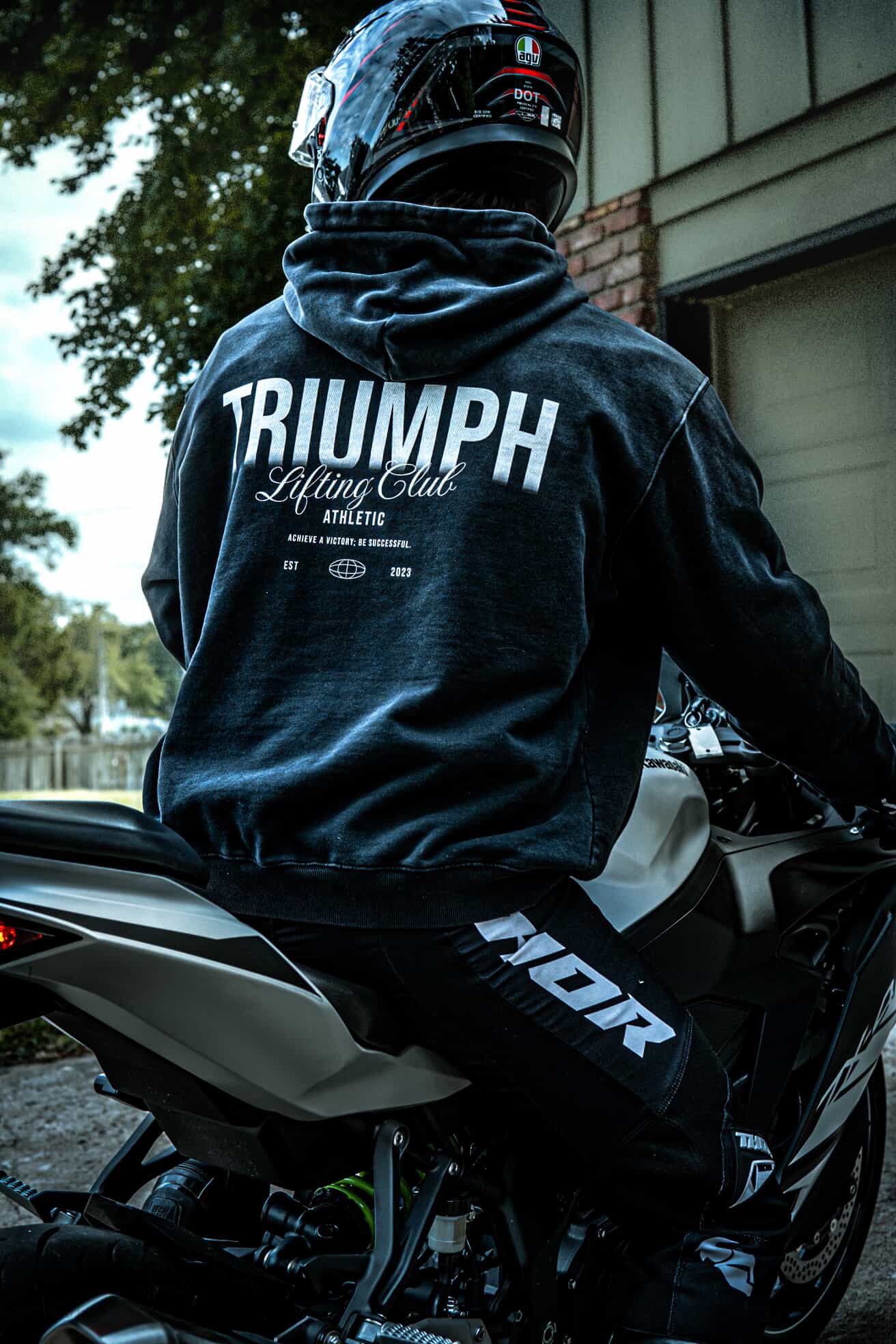 Triumph Lifting Club Oversized Hoodie