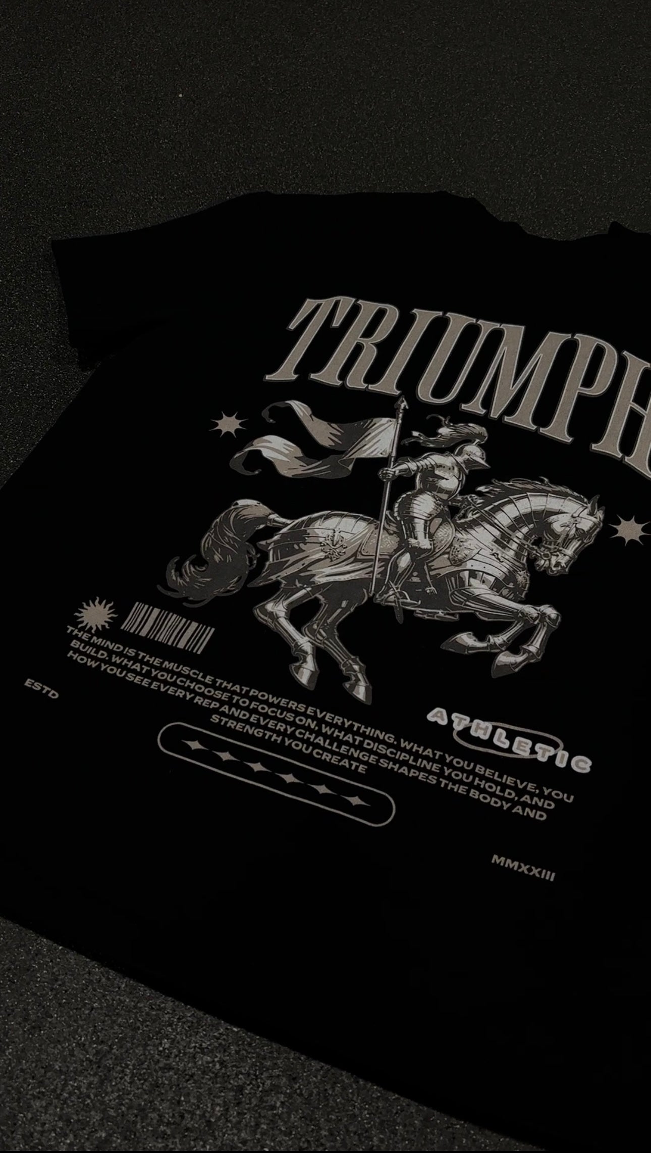 Mentality Heavyweight Tee-Brown