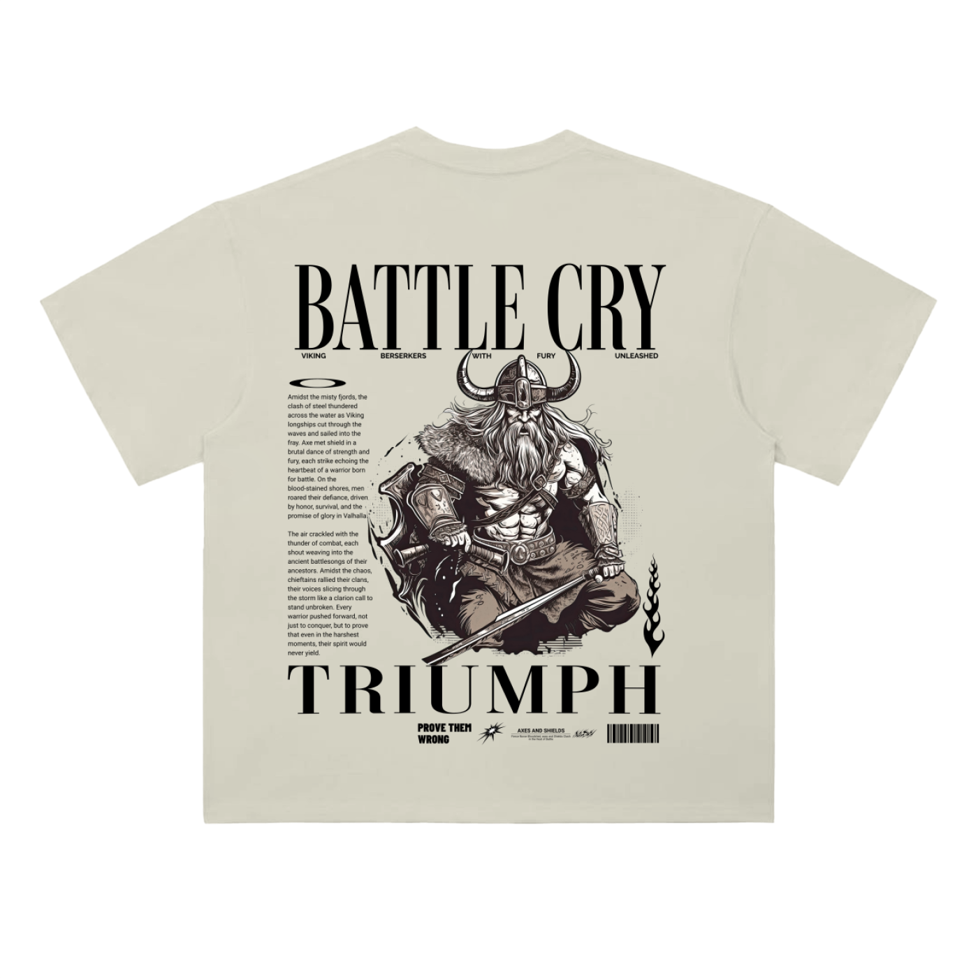 Battle Cry Oversized Tee