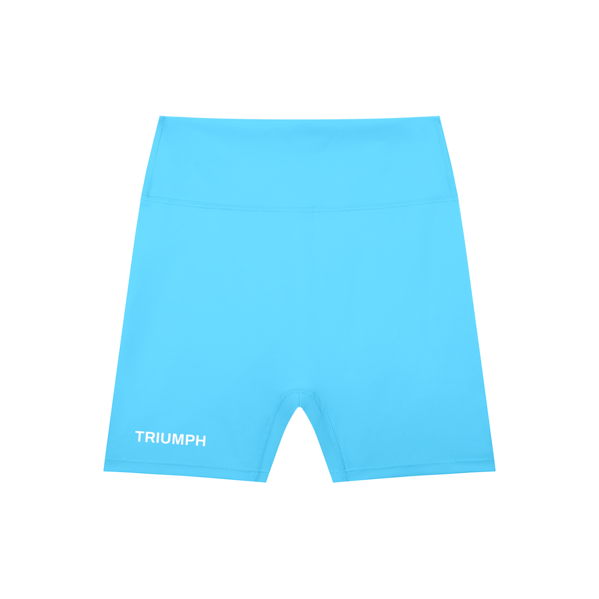 Block High Waisted Scrunched Shorts