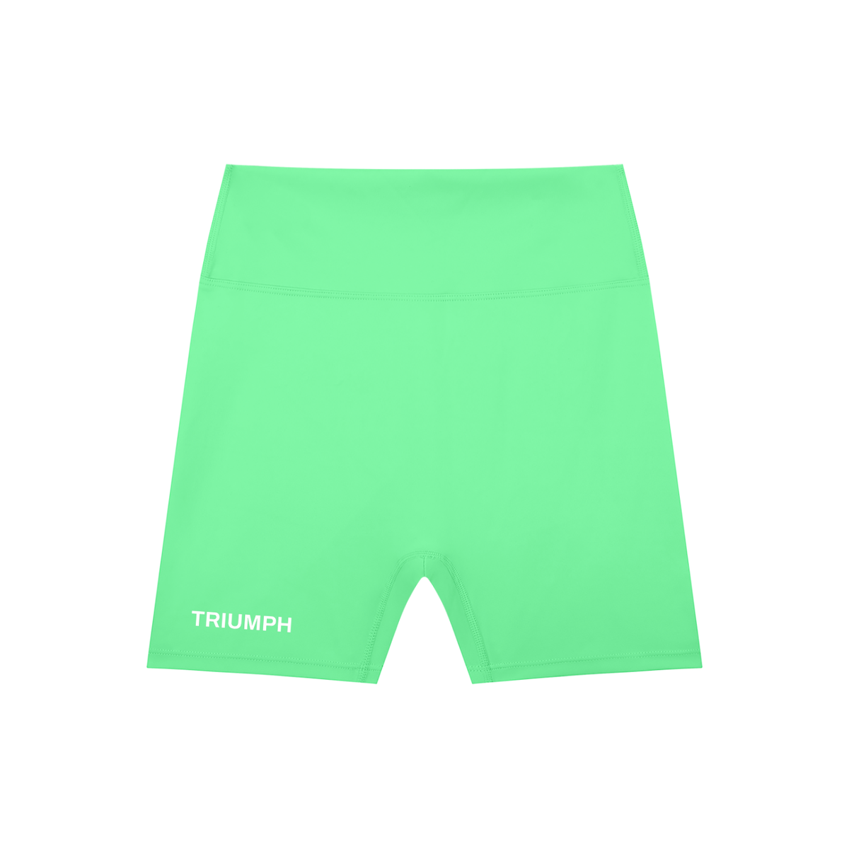 Block High Waisted Scrunched Shorts