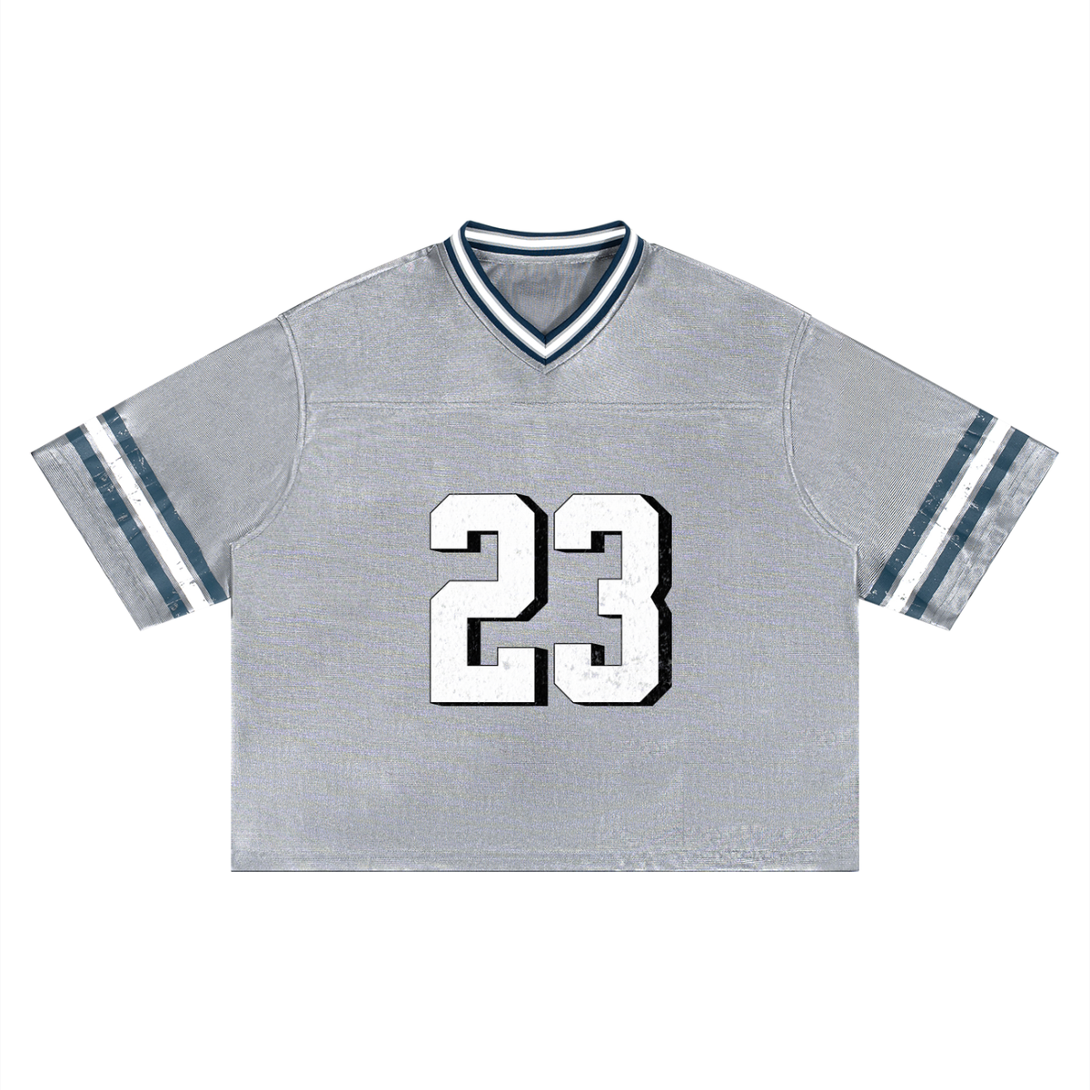 Boxy Striped Soccer Jersey