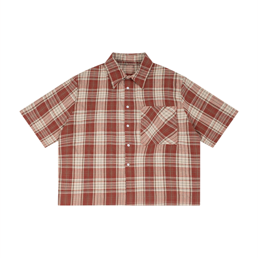 Boxy Plaid Flannel