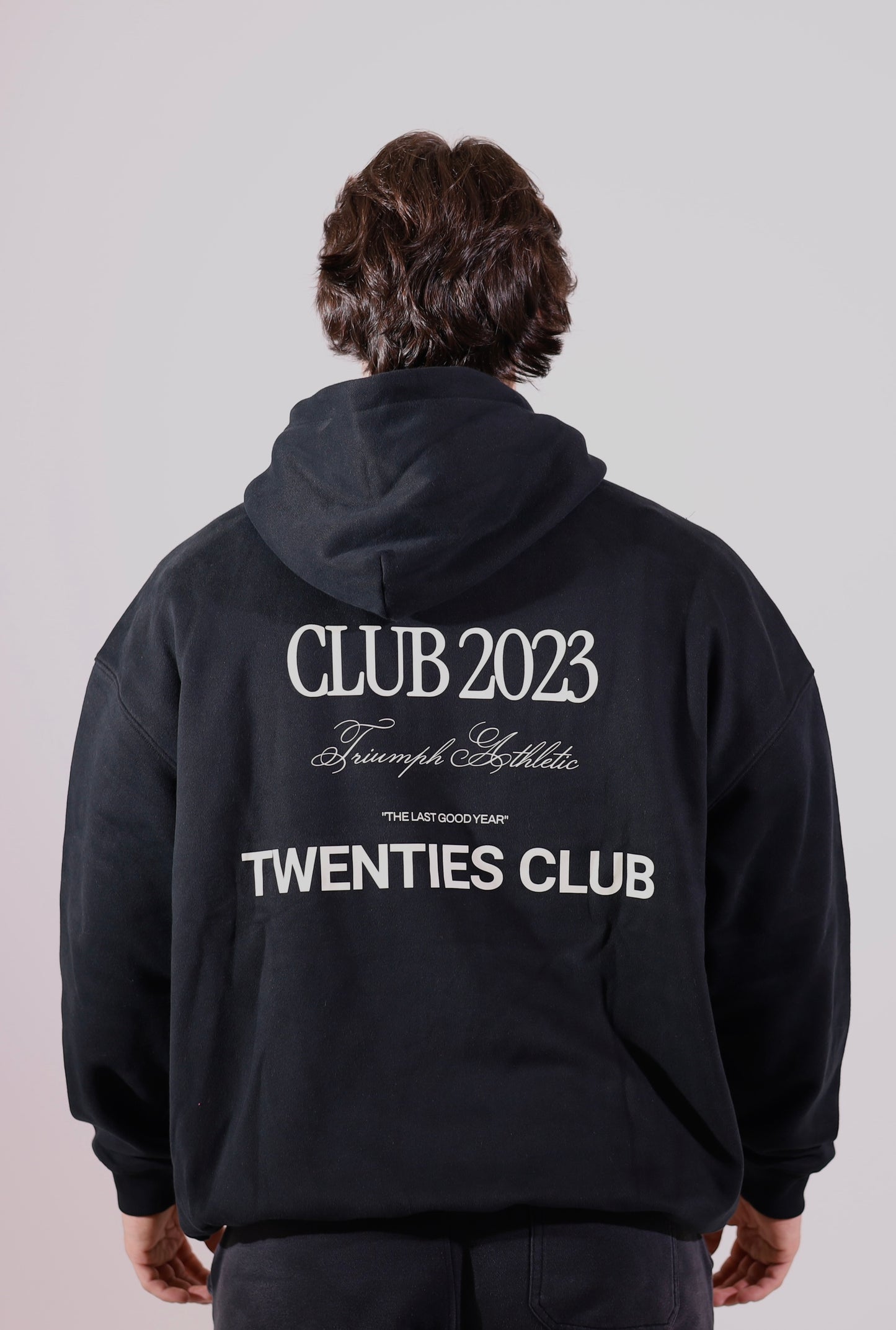 Twenties Oversized Fleece Hoodie