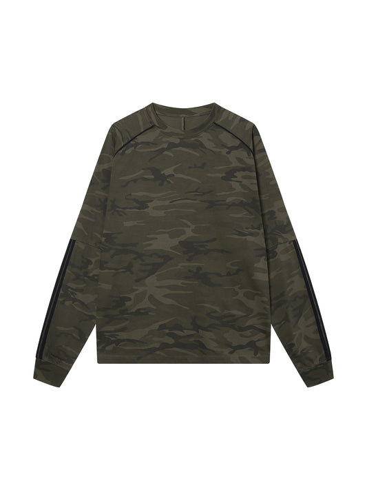 Camo Loose Long Sleeve Tee