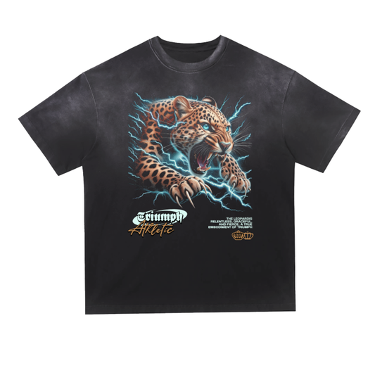Electric Leopard Vintage Washed Tee