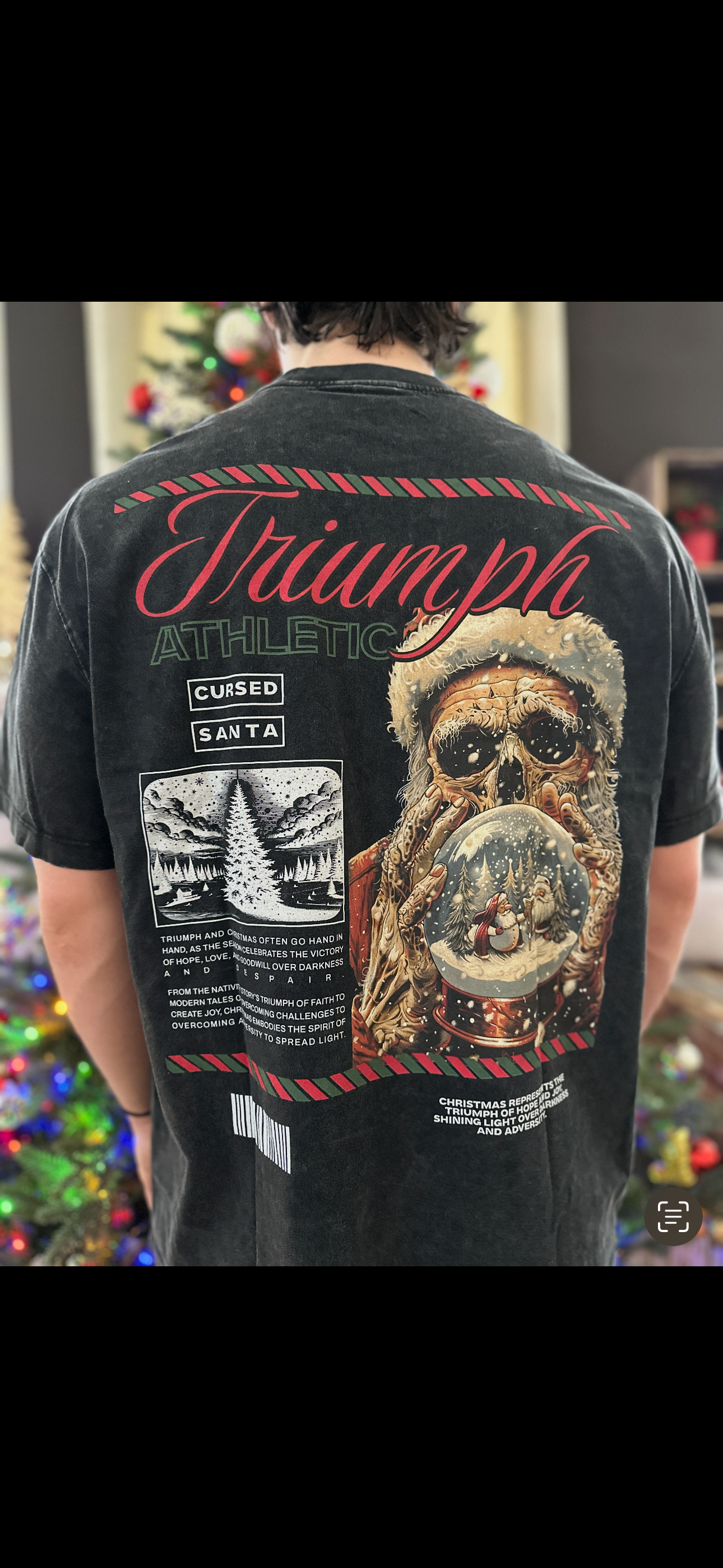 Festive Oversized Tee-2024