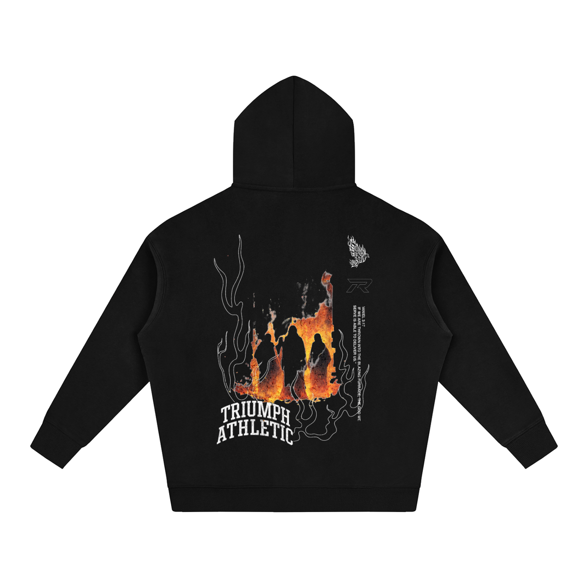 Daniel 3:17 Oversized Fleece Hoodie