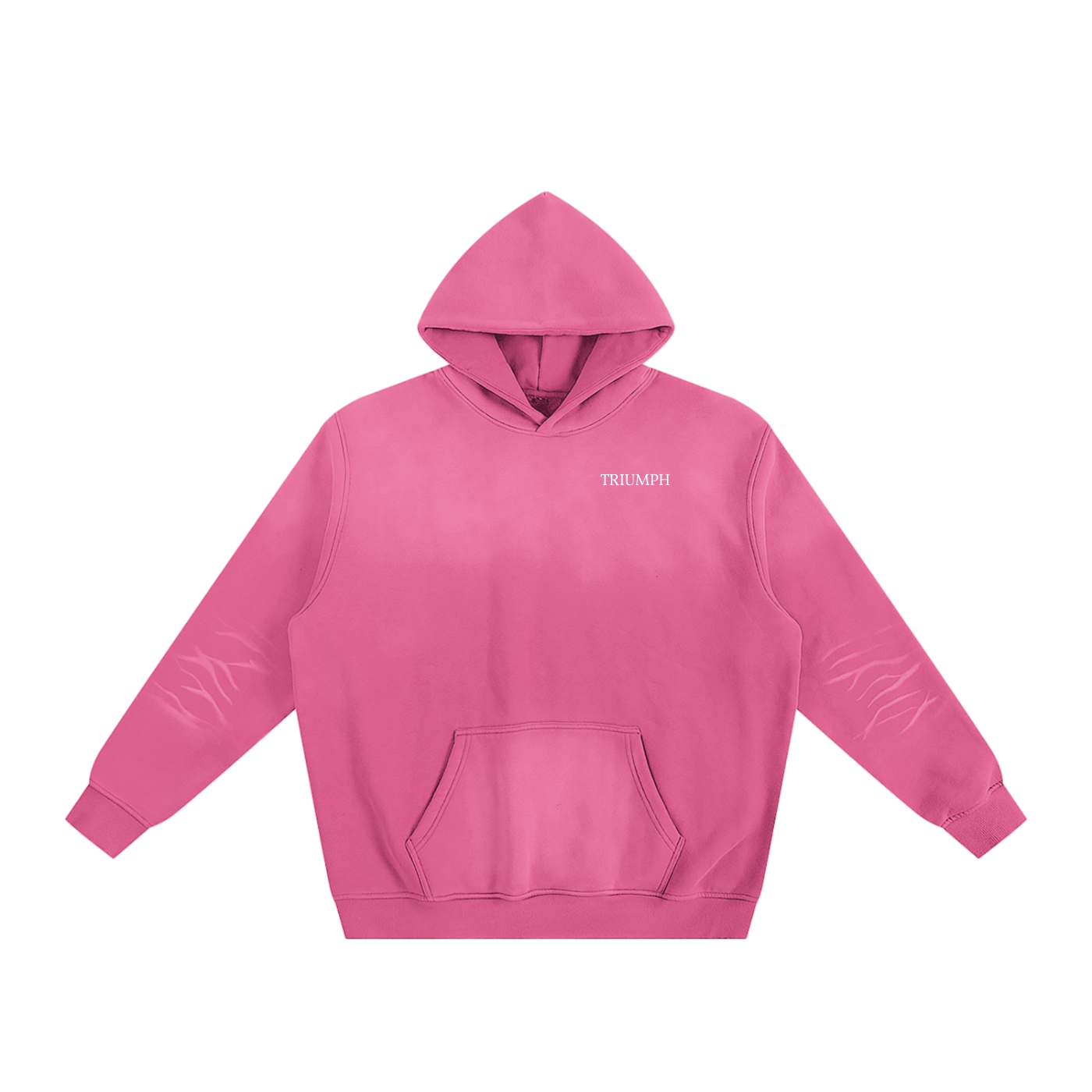 Descriptive Fleeced Hoodie
