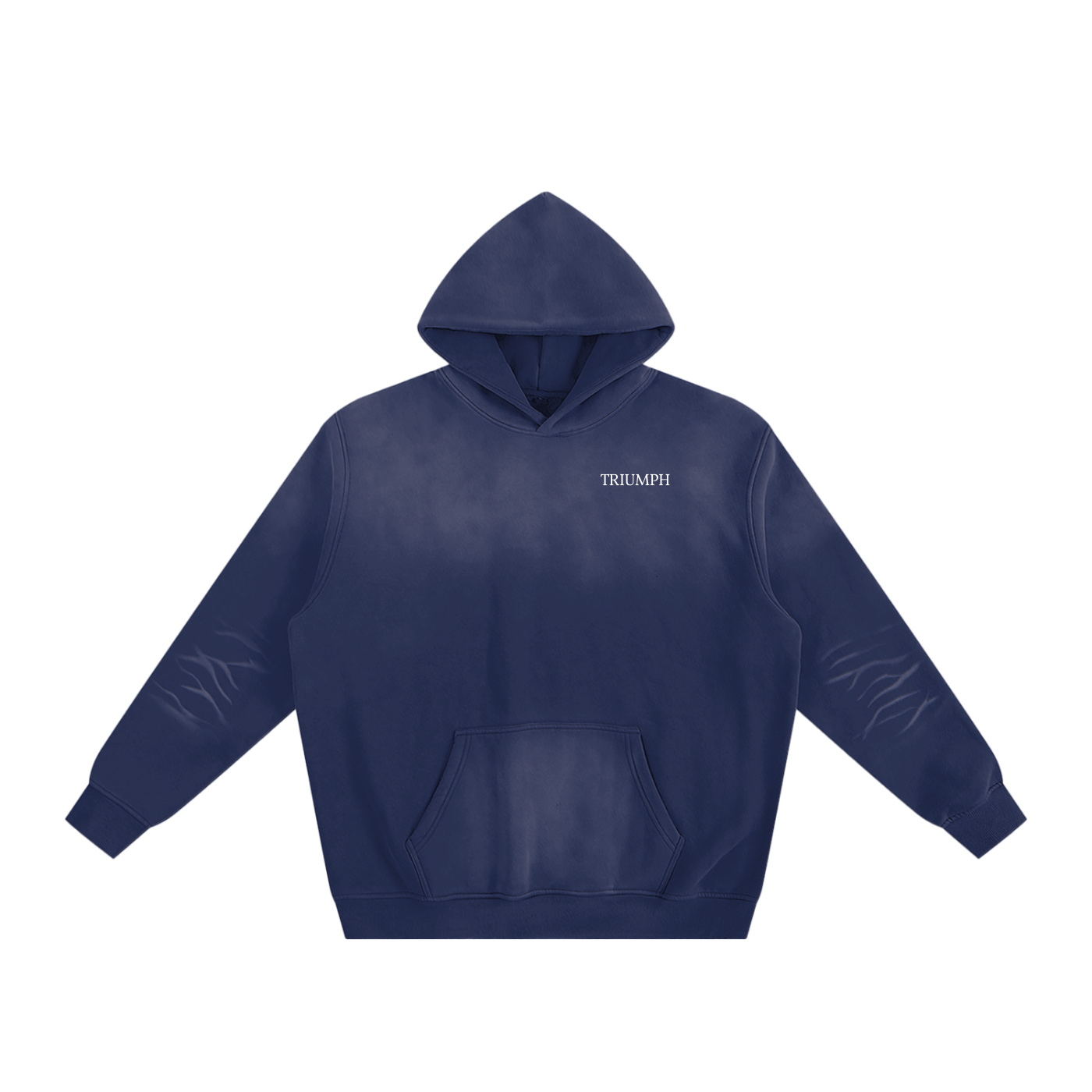 Descriptive Fleeced Hoodie