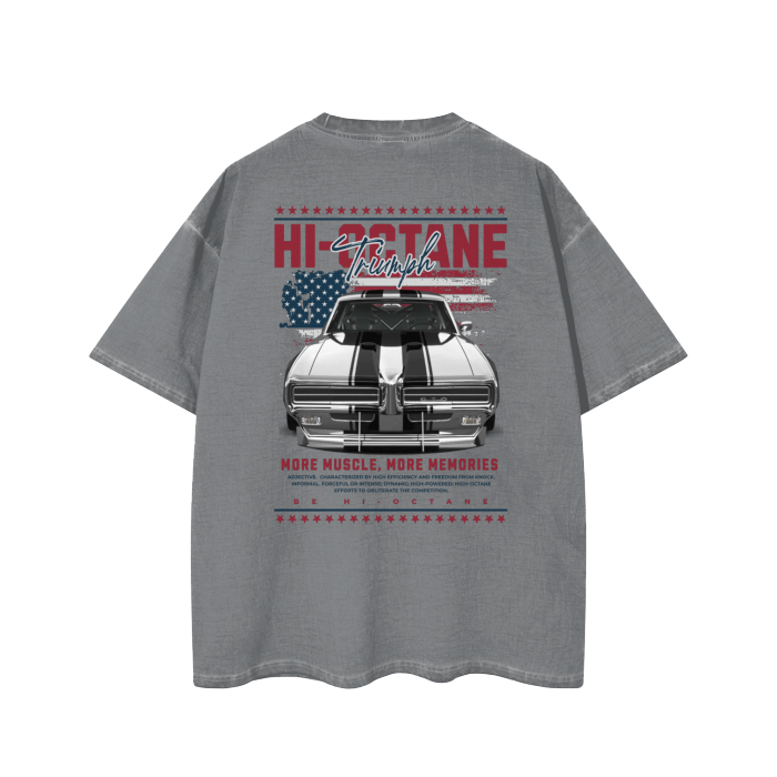 Hi-Octane Dirty Washed Oversized Tee