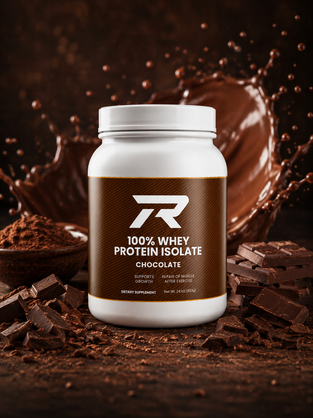 Triumph Supplements® 100% Whey Protein 1.5lbs