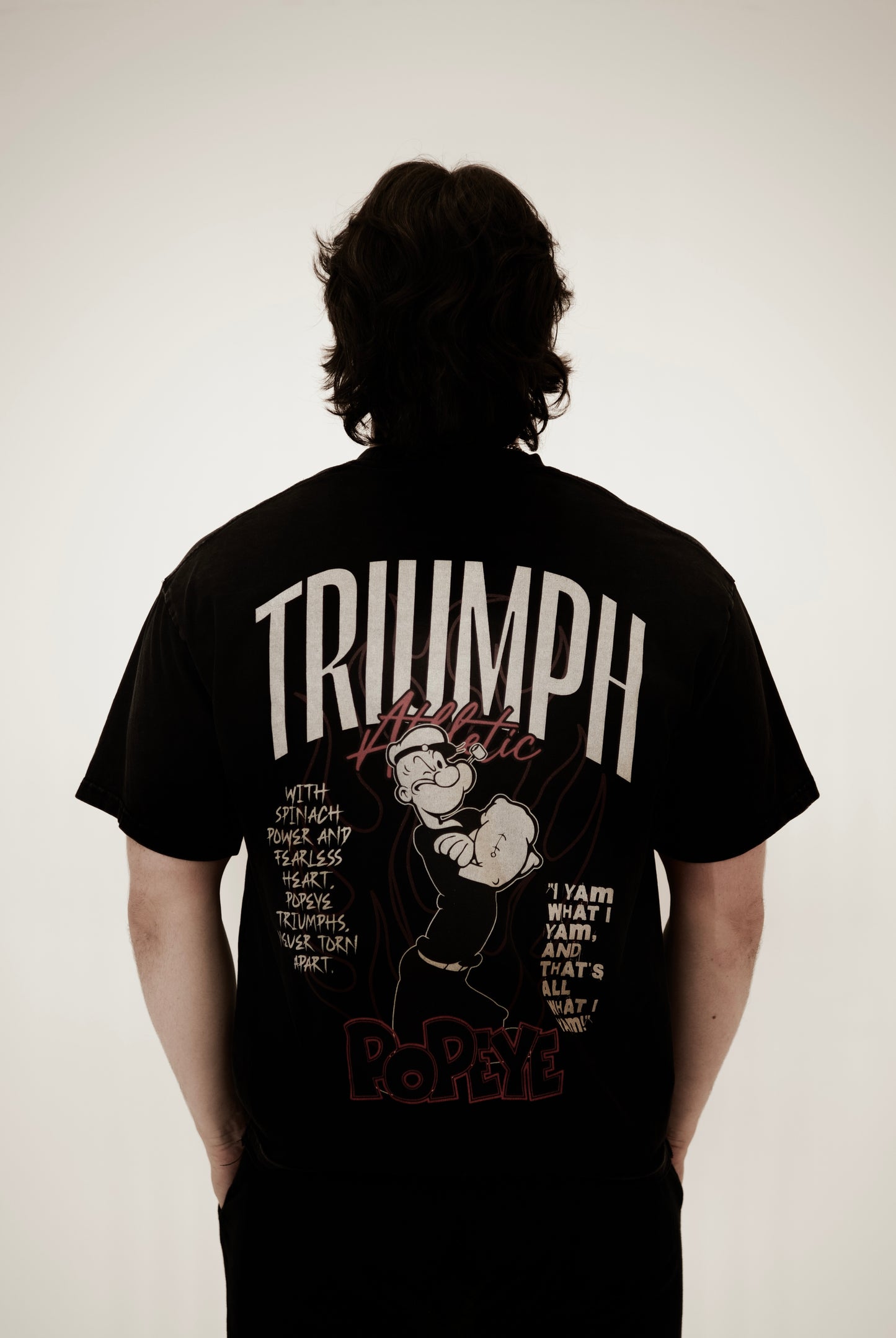 "Popeye" X Triumph Athletic Oversized Tee