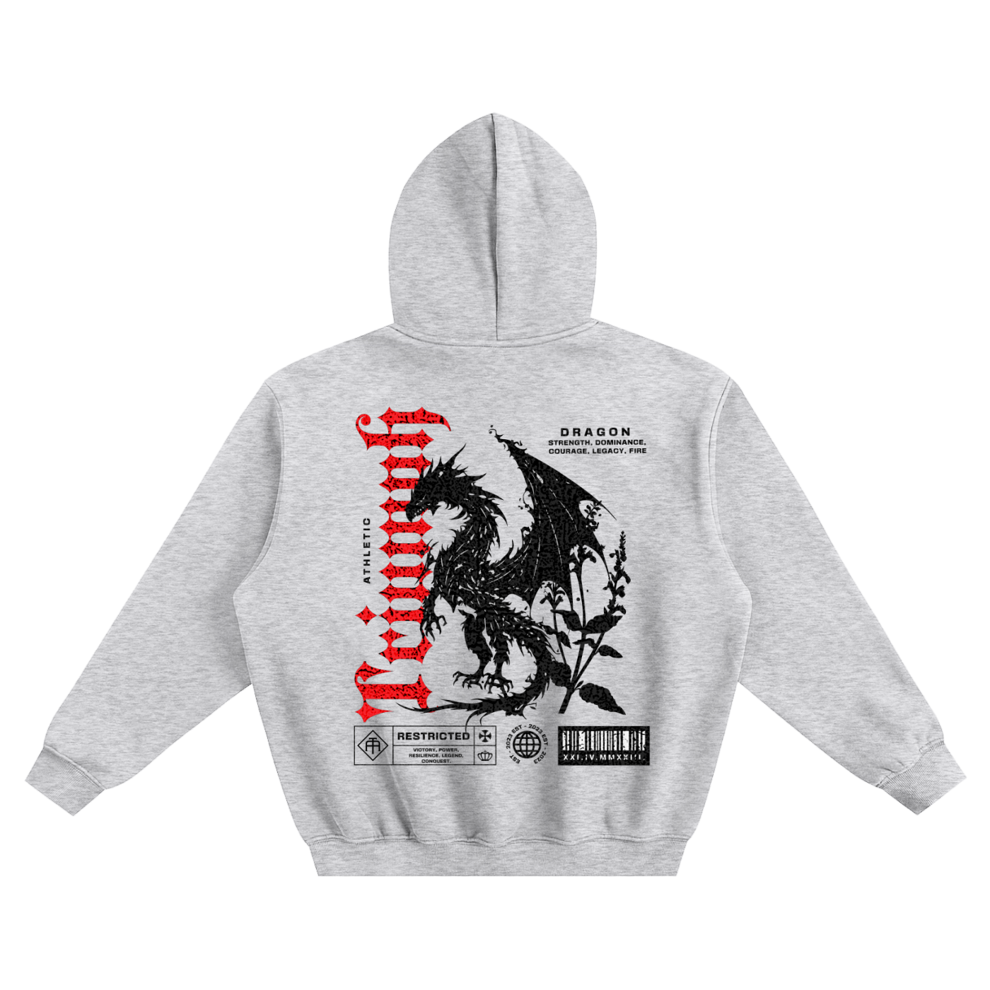 Mythical Creatures Boxy Hoodie