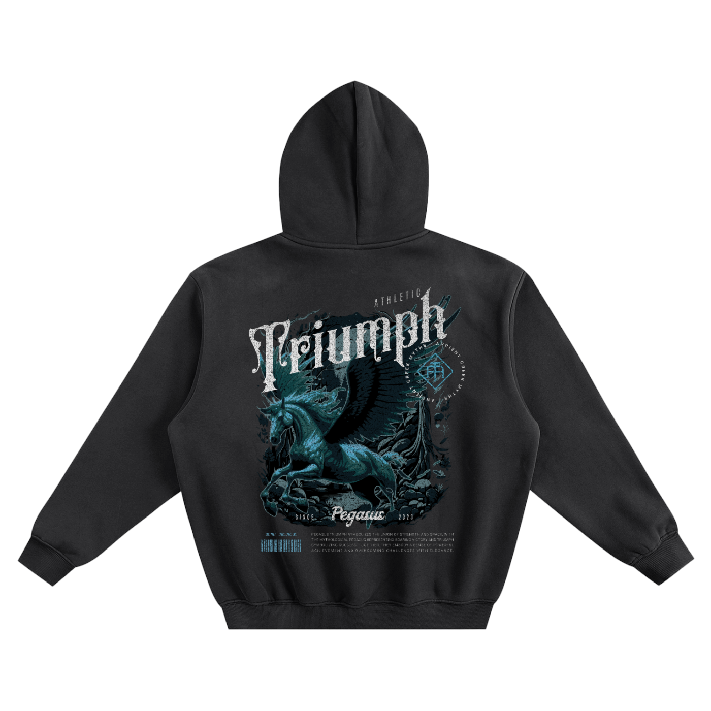 Mythical Creatures Boxy Hoodie