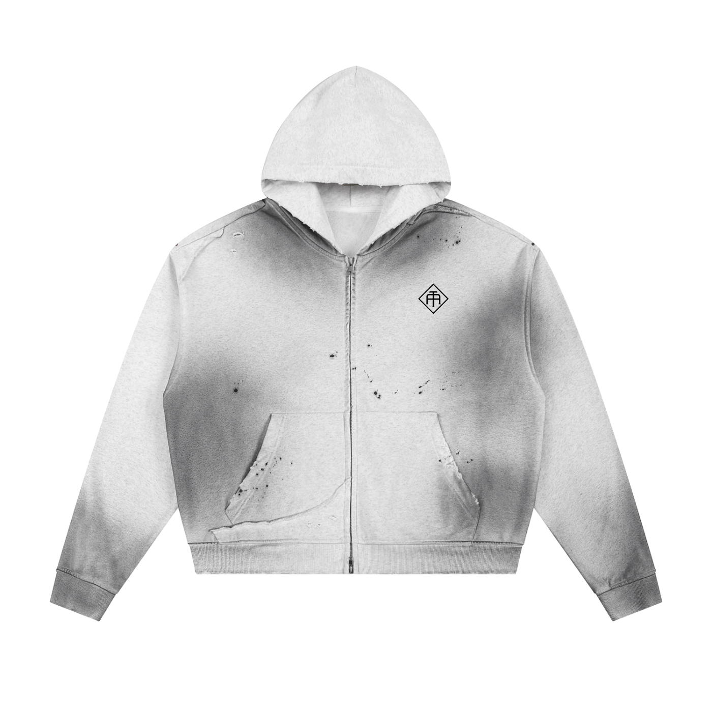 Golden Era Frayed Fleece Hoodie