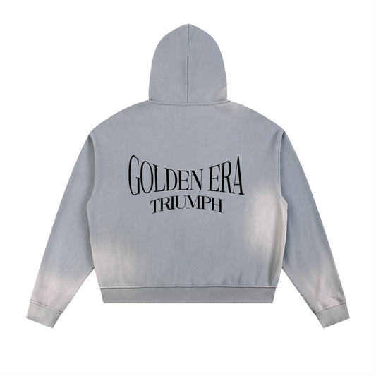 Golden Era Frayed Fleece Hoodie